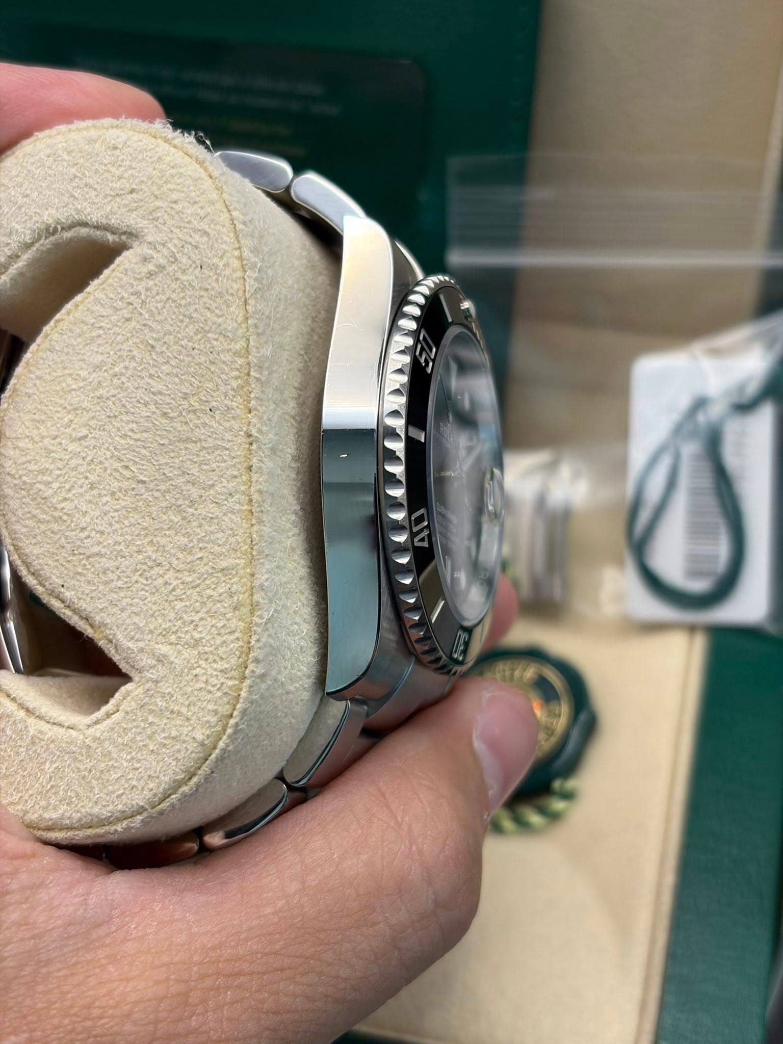 May be an image of wrist watch