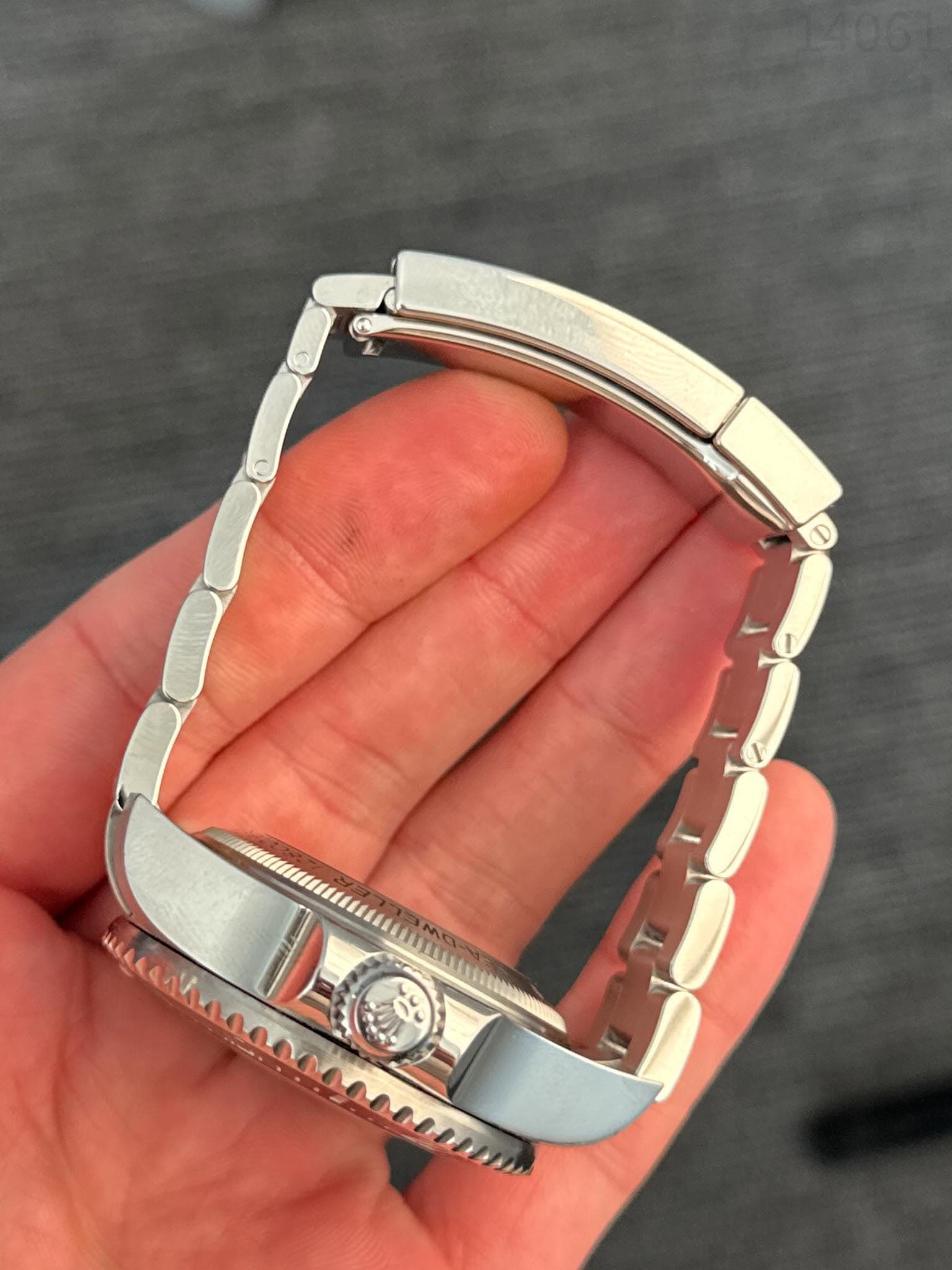 May be an image of wrist watch