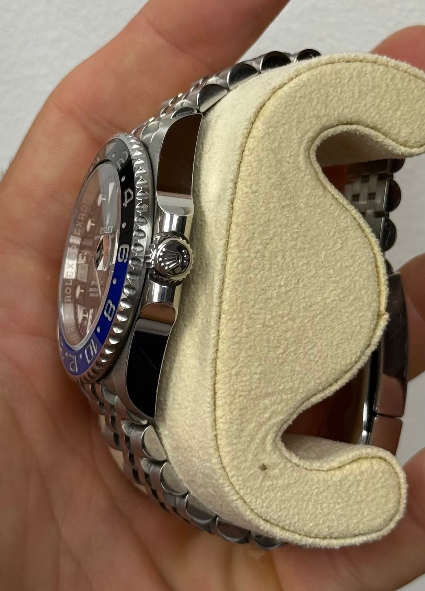 May be an image of wrist watch
