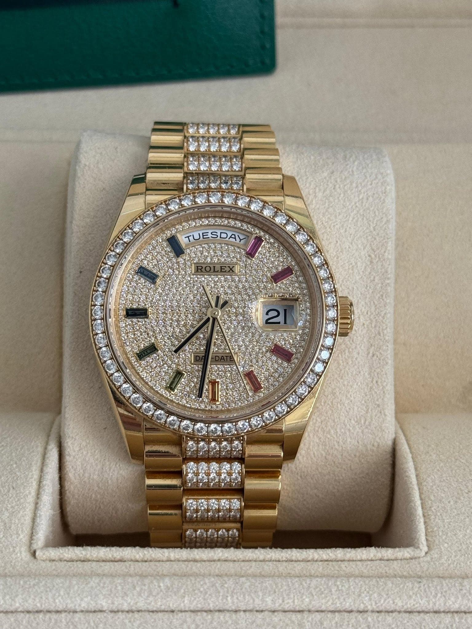 May be an image of wrist watch and text