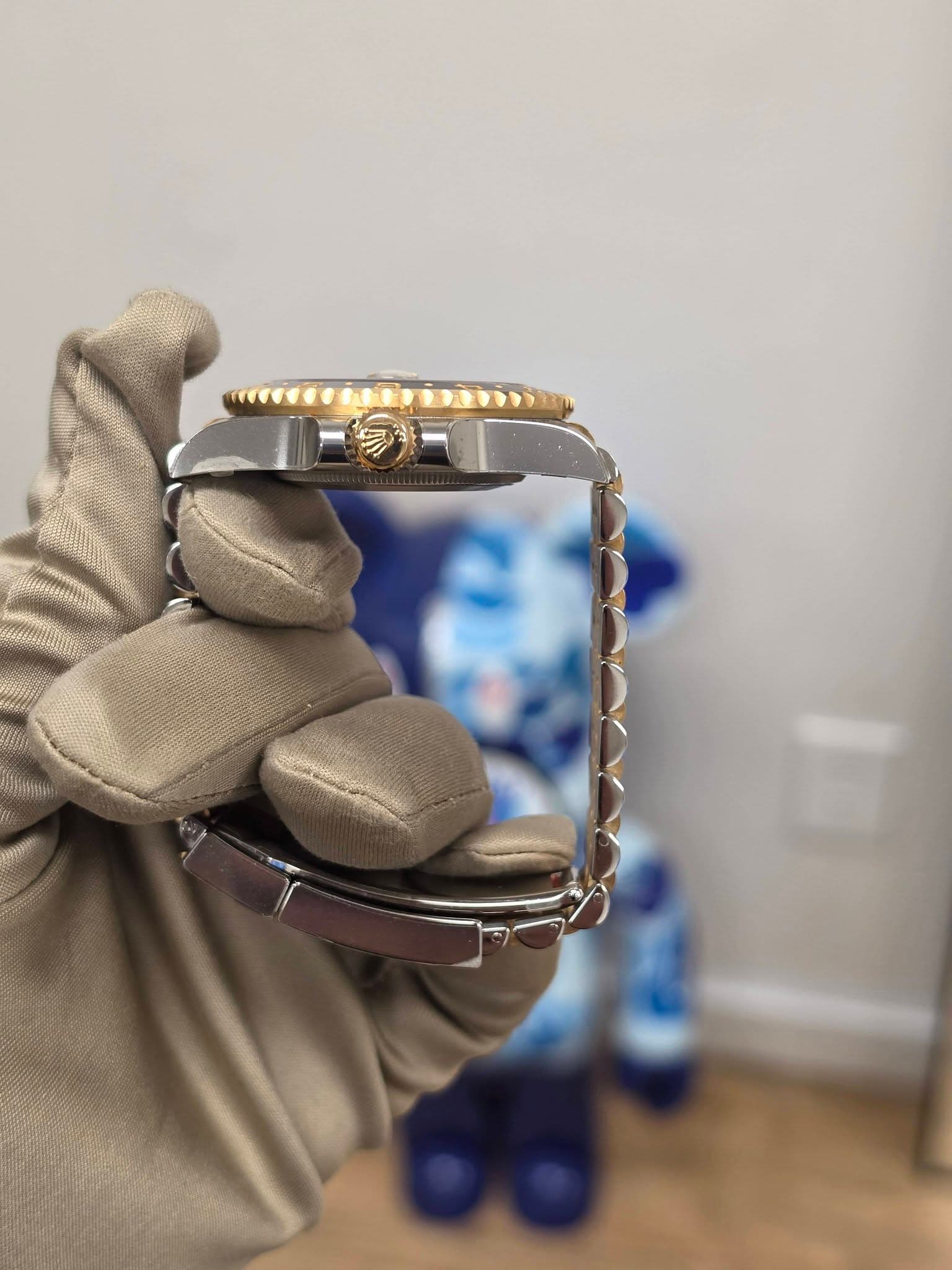 May be an image of wrist watch