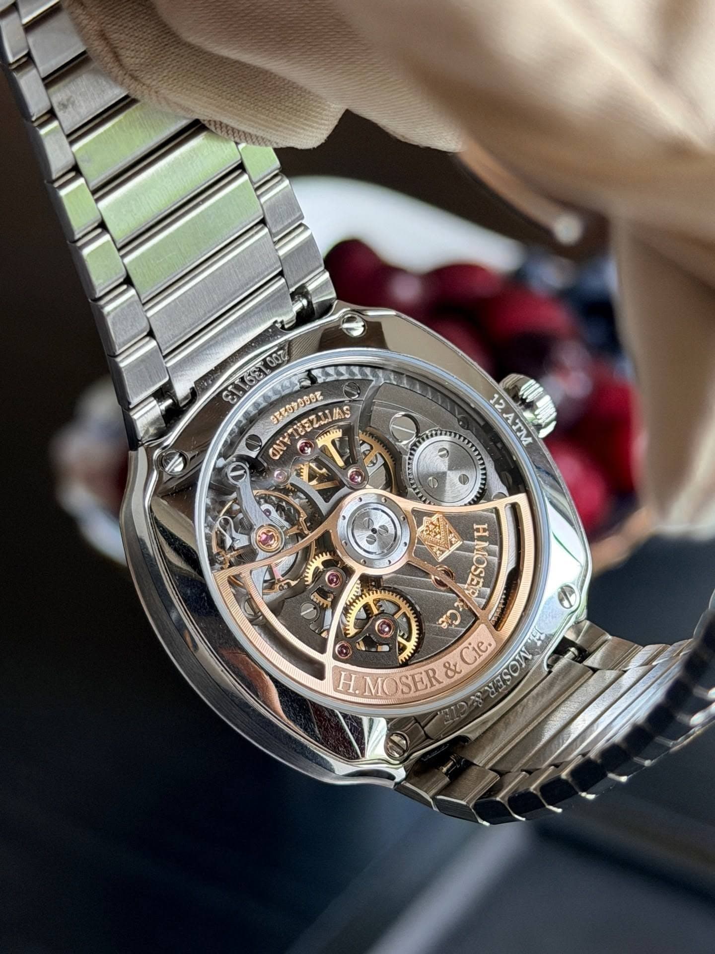 May be an image of wrist watch and text