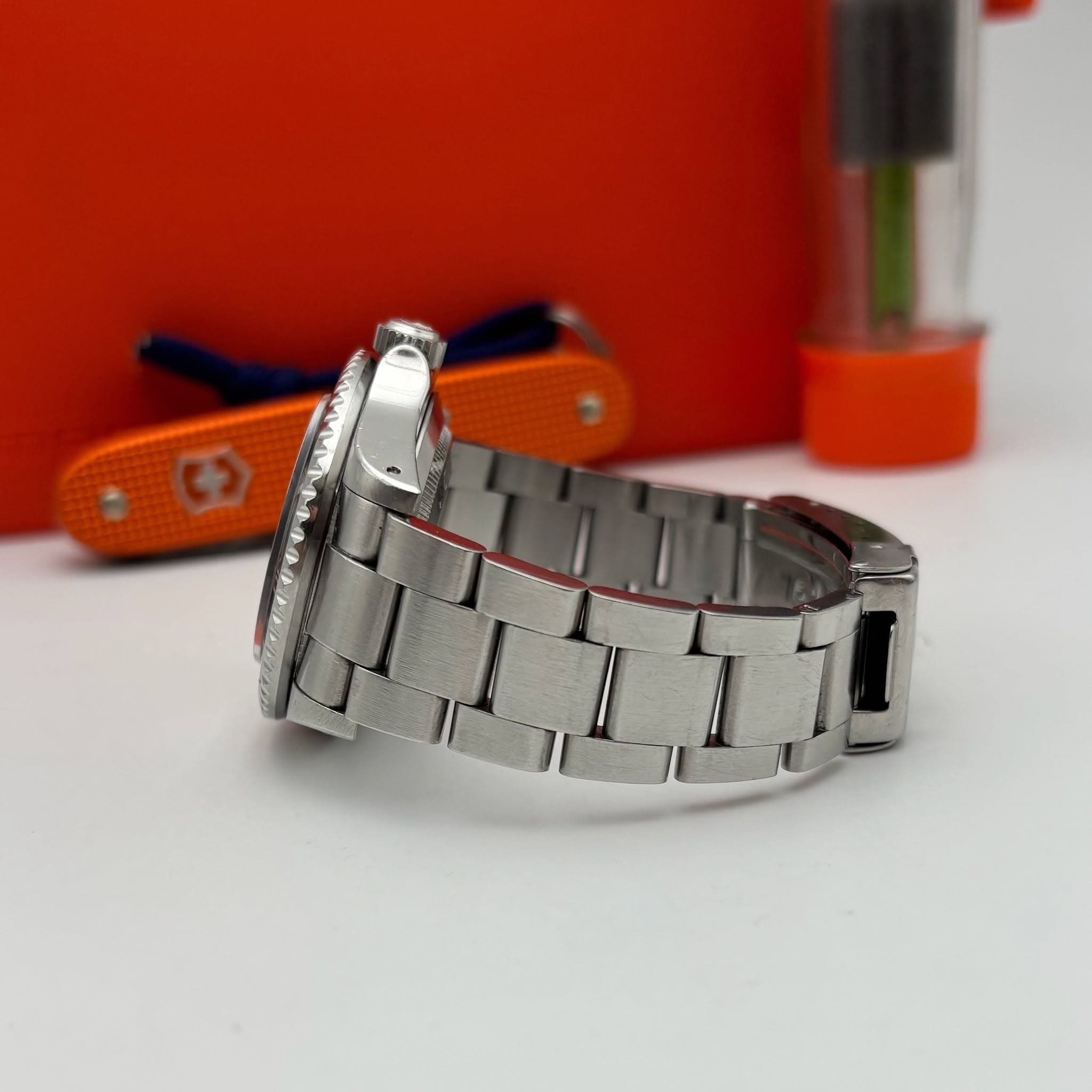 May be an image of wrist watch