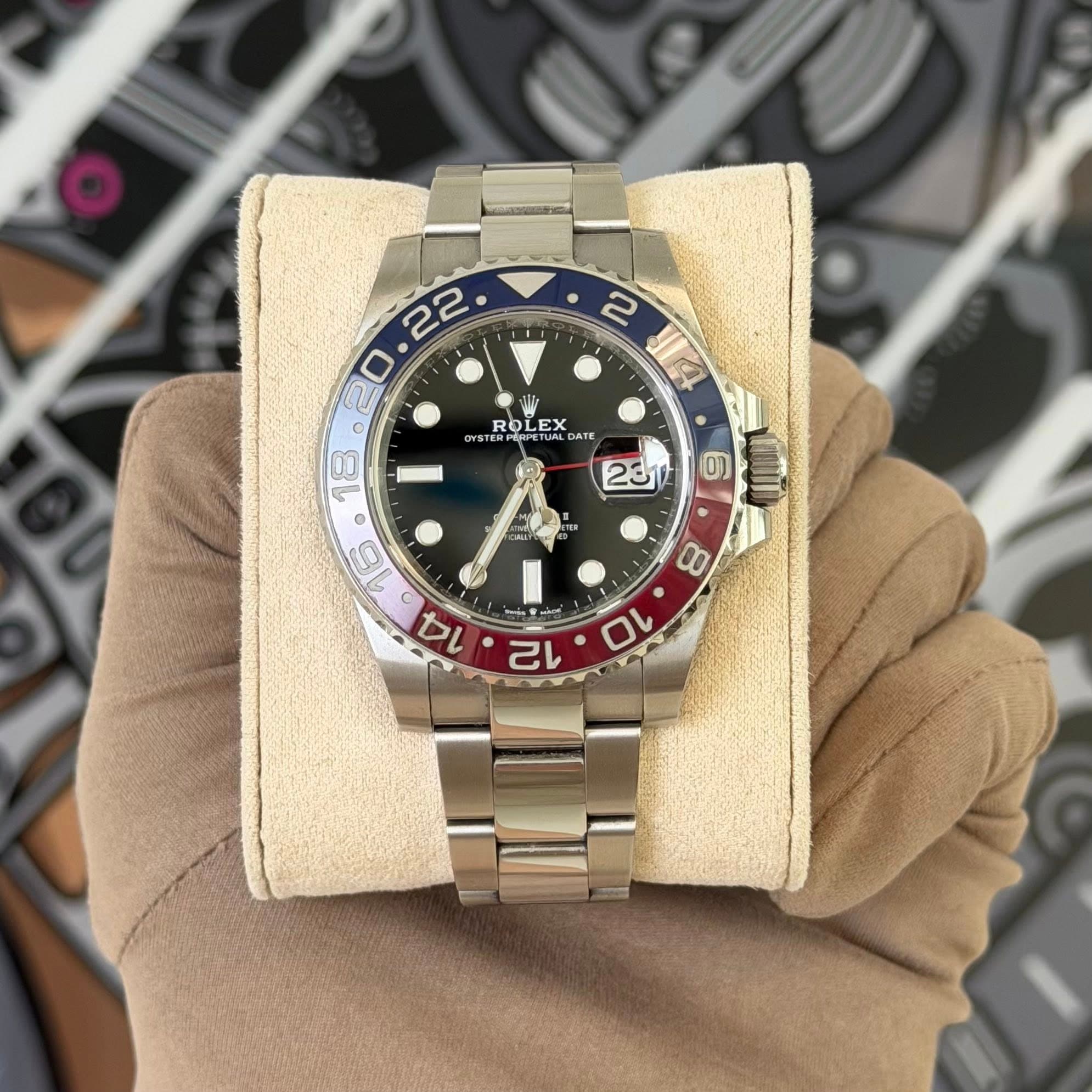 May be an image of wrist watch and text
