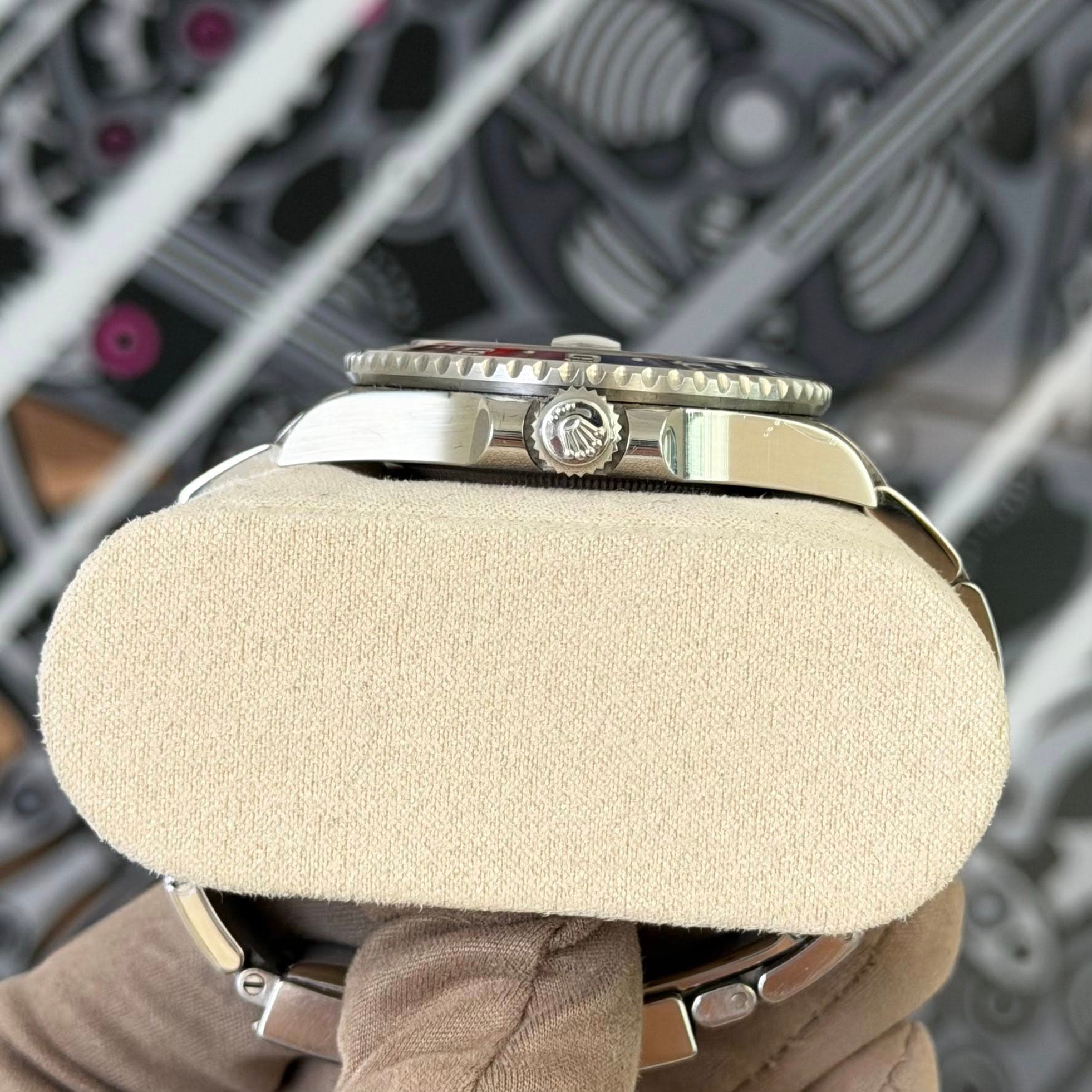 May be an image of wrist watch and text
