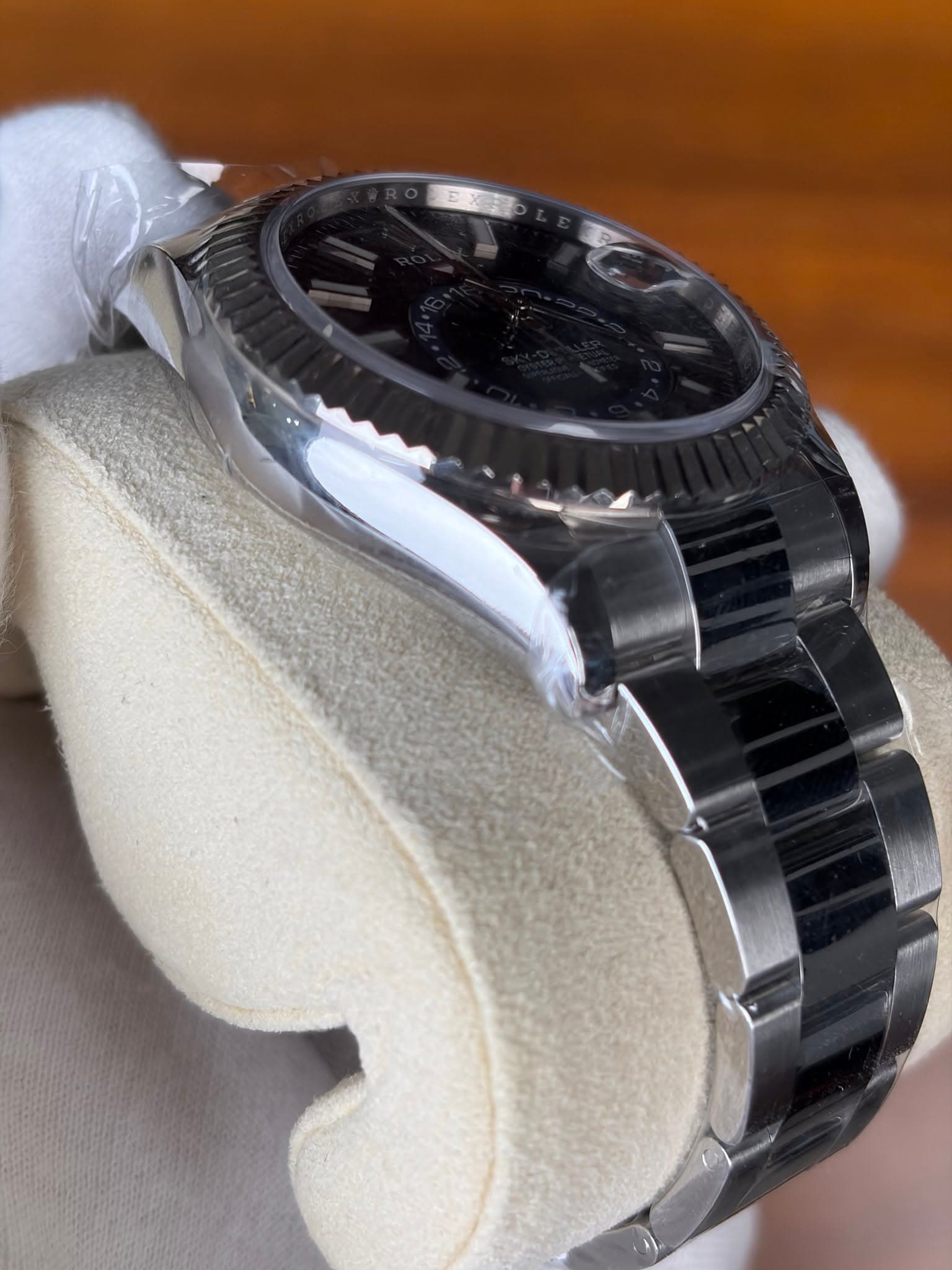 May be an image of wrist watch and text