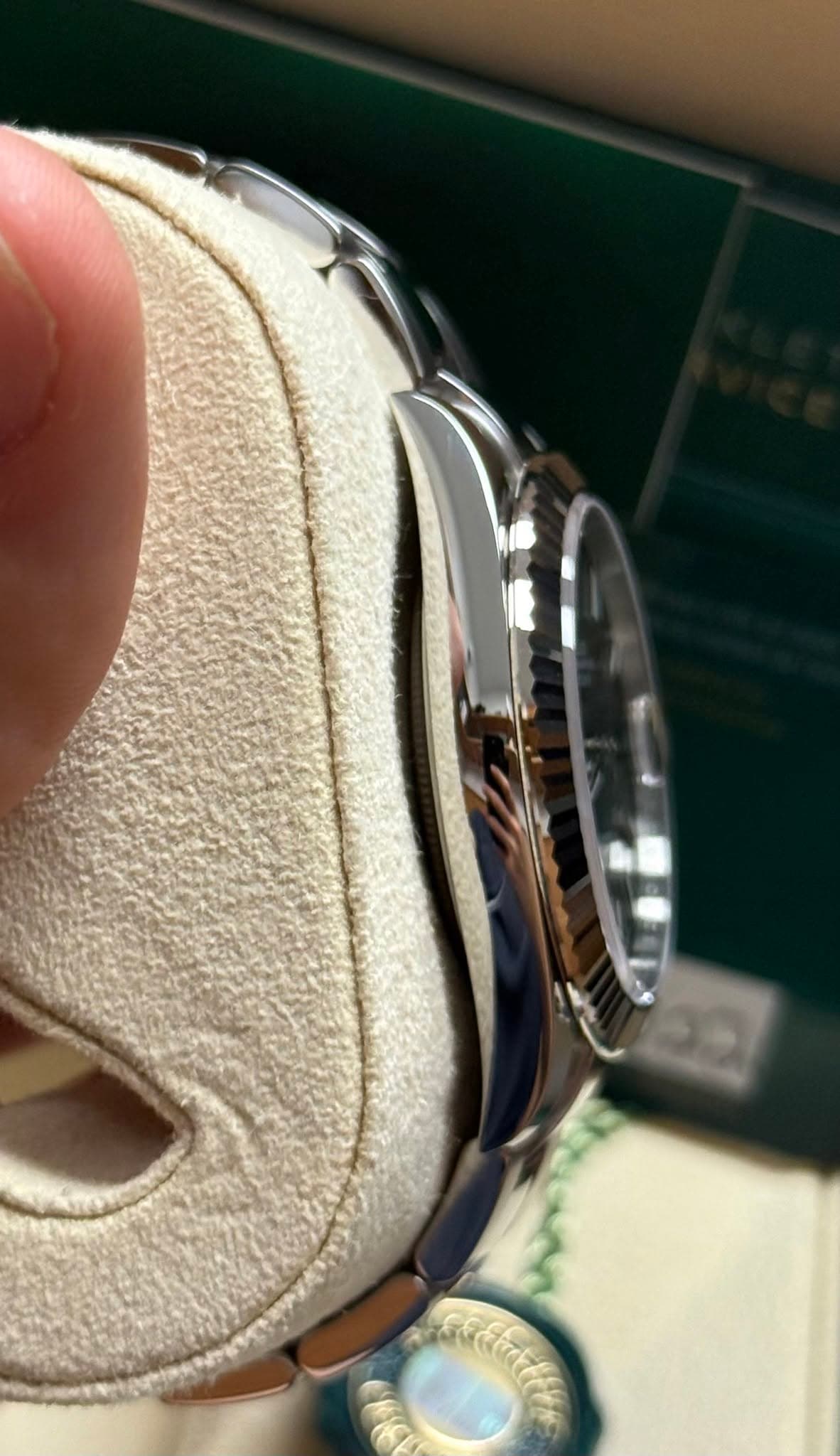 May be an image of wrist watch