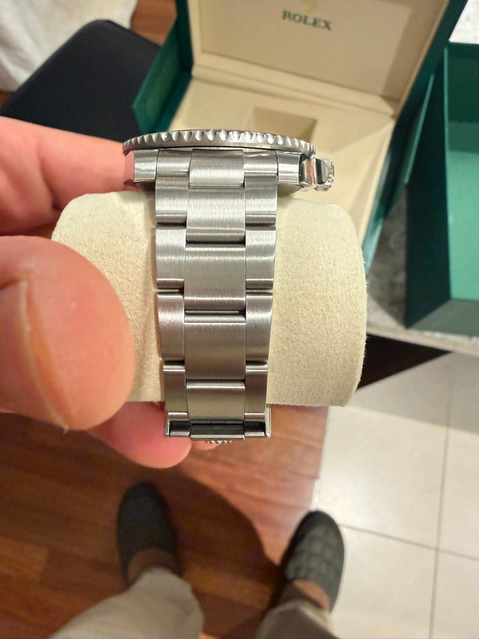 May be an image of wrist watch and text that says 'ROLEX'