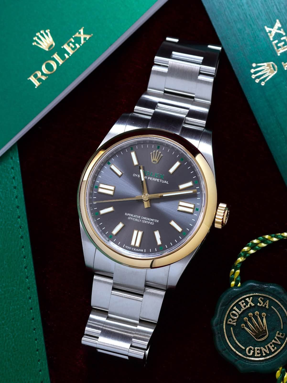 May be an image of wrist watch and text