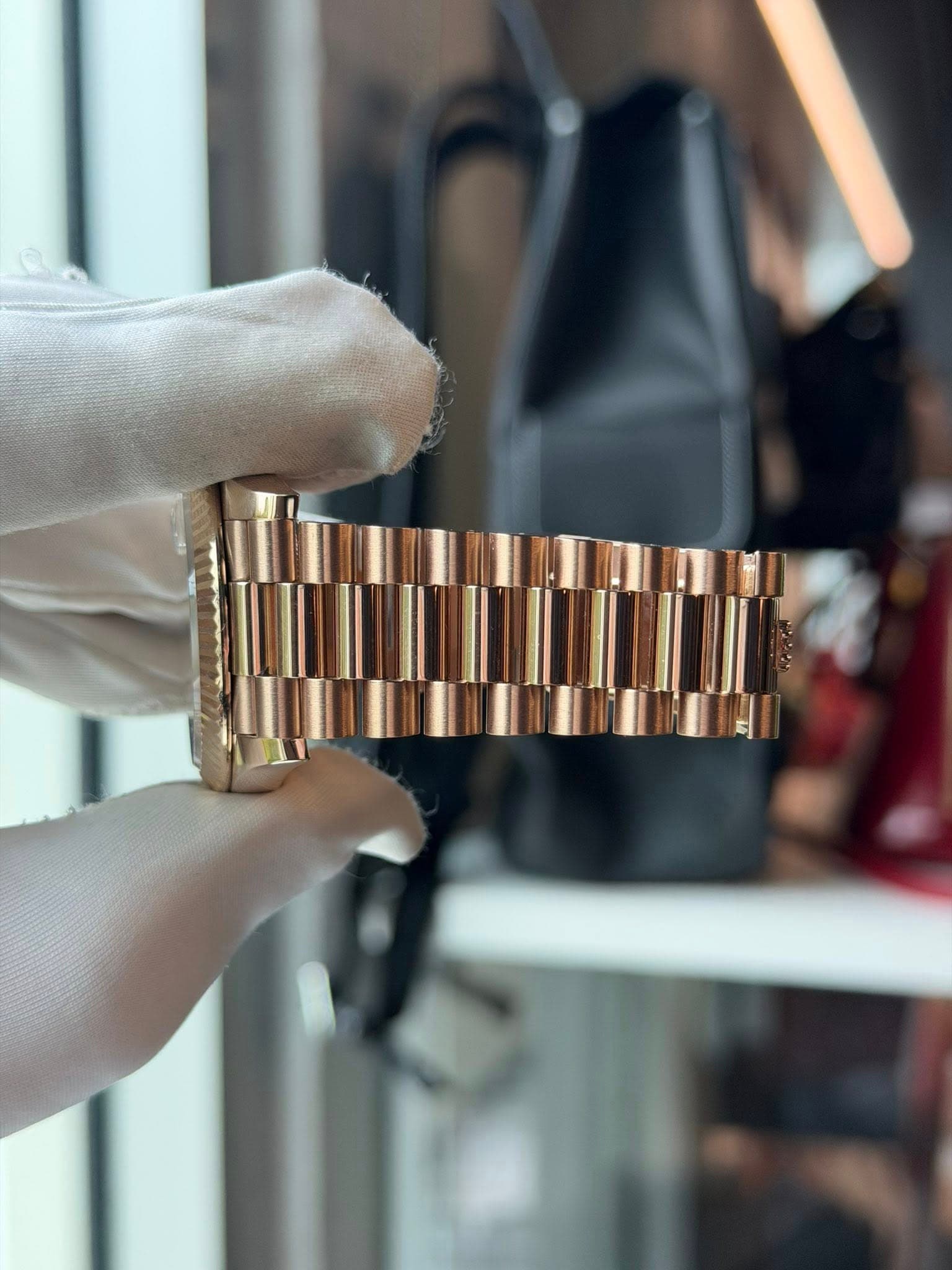 May be an image of wrist watch