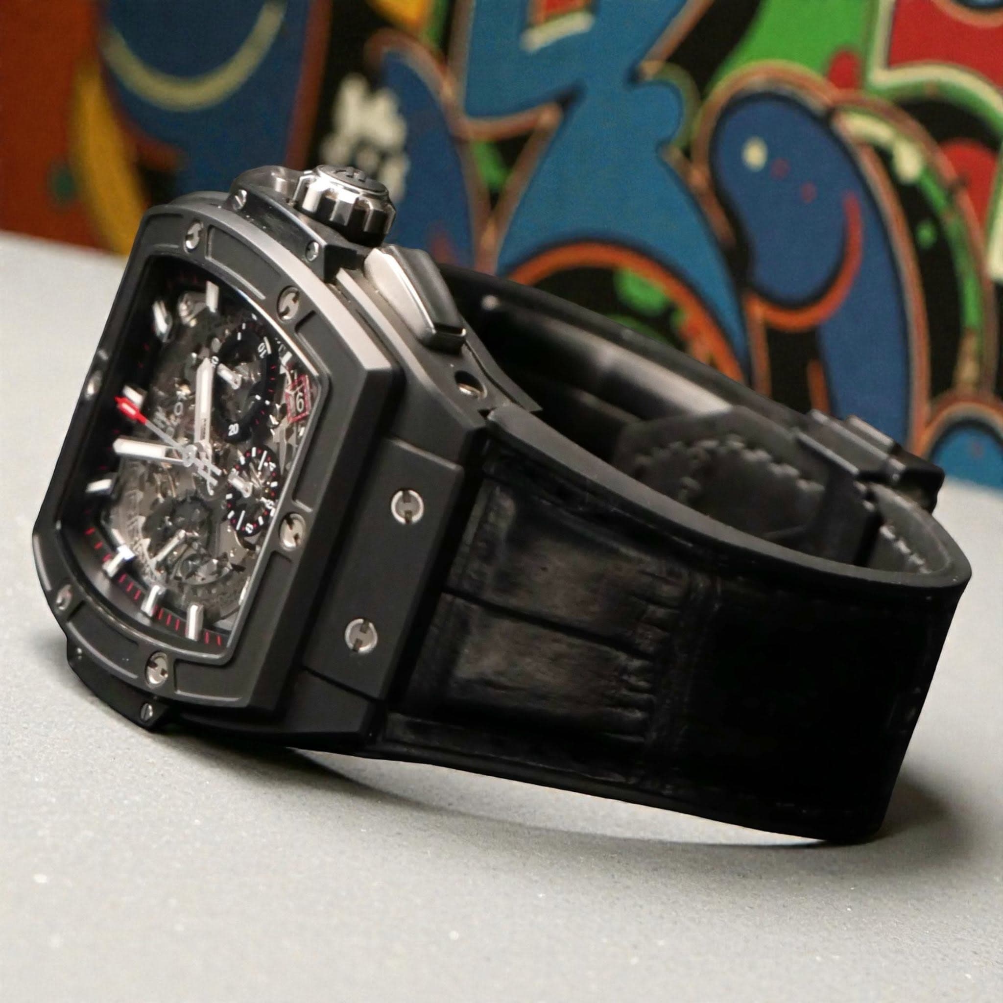 May be an image of wrist watch and text