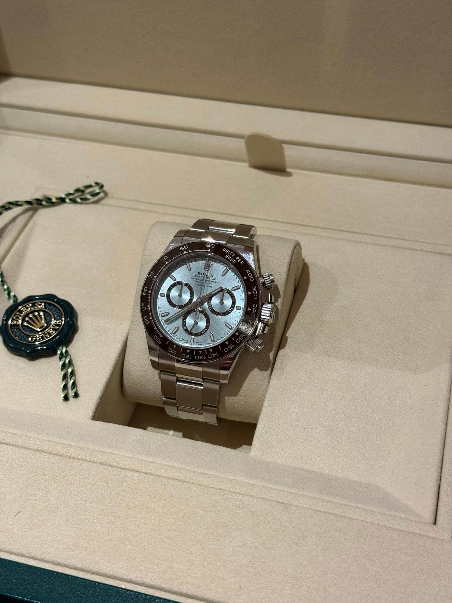 May be an image of wrist watch and text