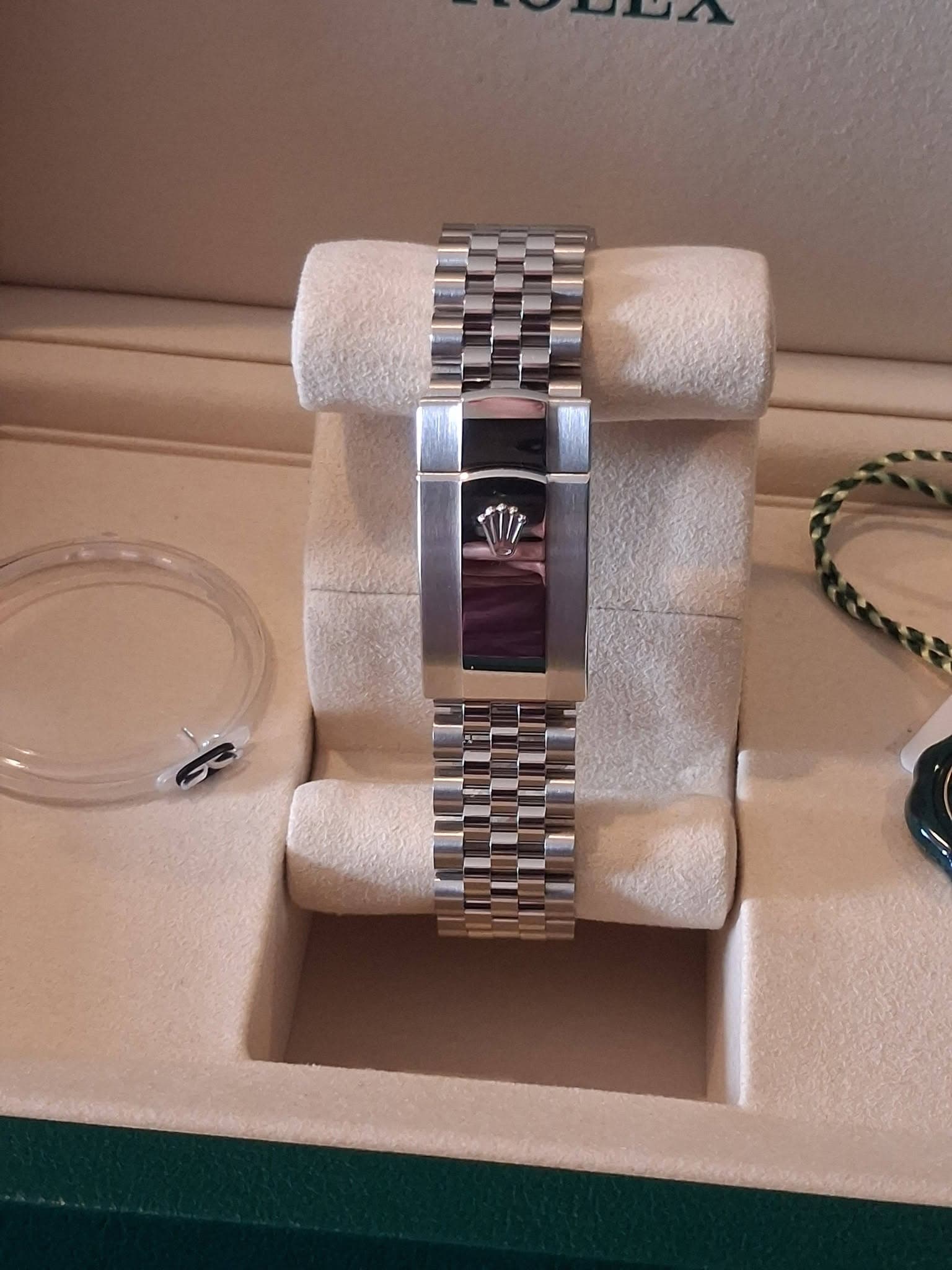 May be an image of wrist watch
