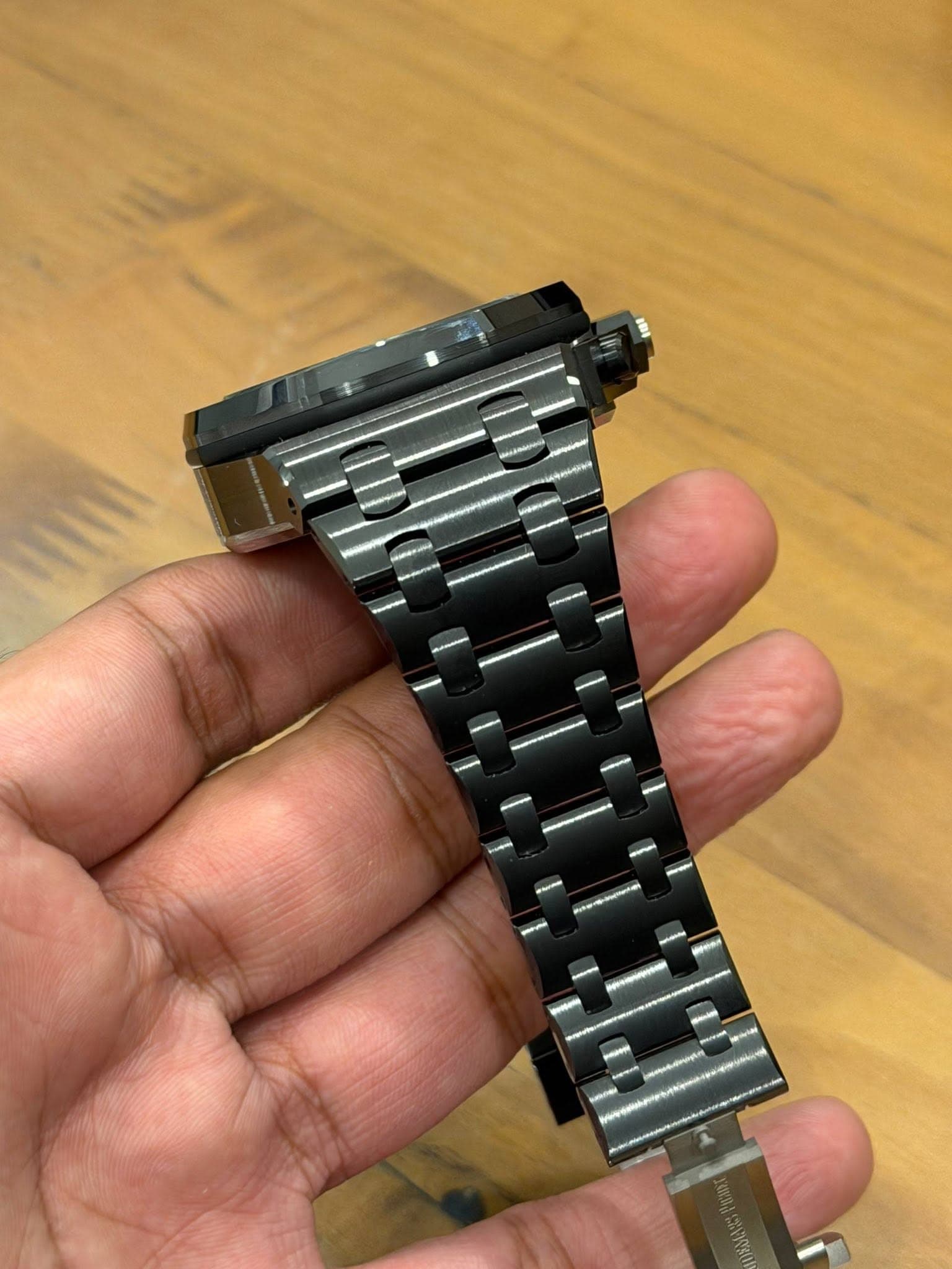 May be an image of digital watch and text