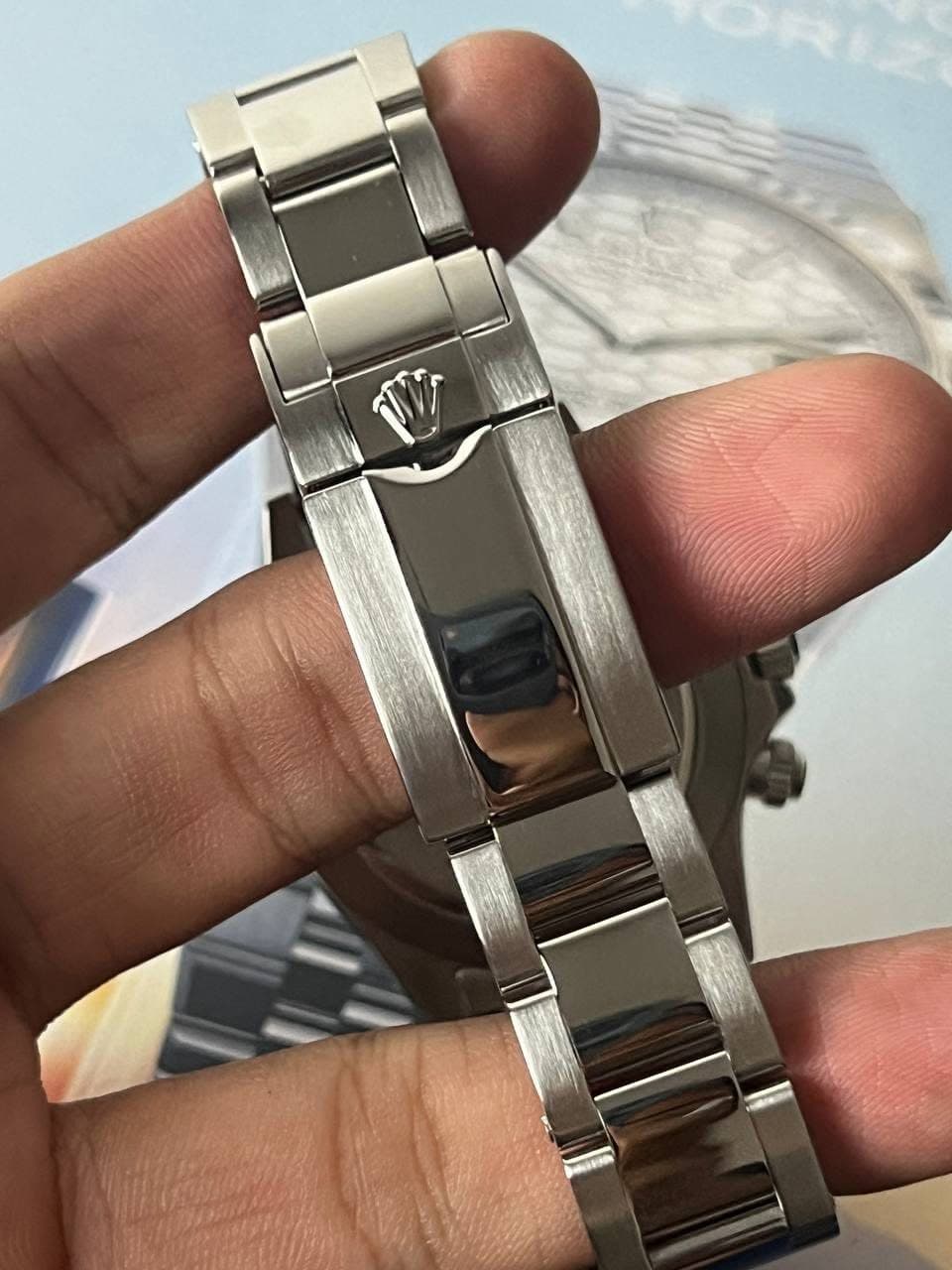 May be an image of wrist watch