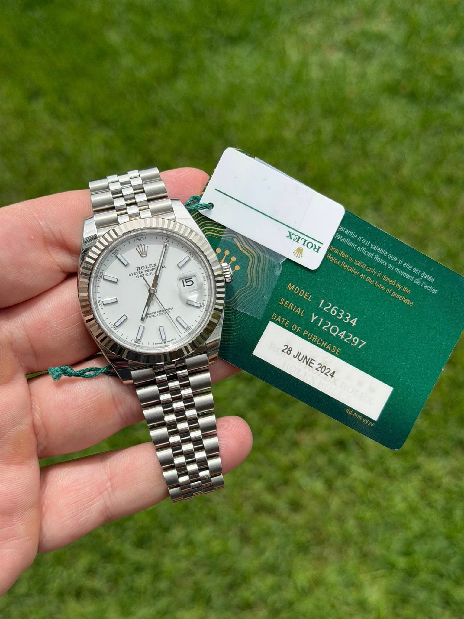 May be an image of wrist watch and text that says 'রনদ/ ROLEX 0 15 1 XOLOx antee Olticies vaigbla est 小 Rolex we esi elle e Kelanera the momer datée MODEL DATE SERIAL ERIA…