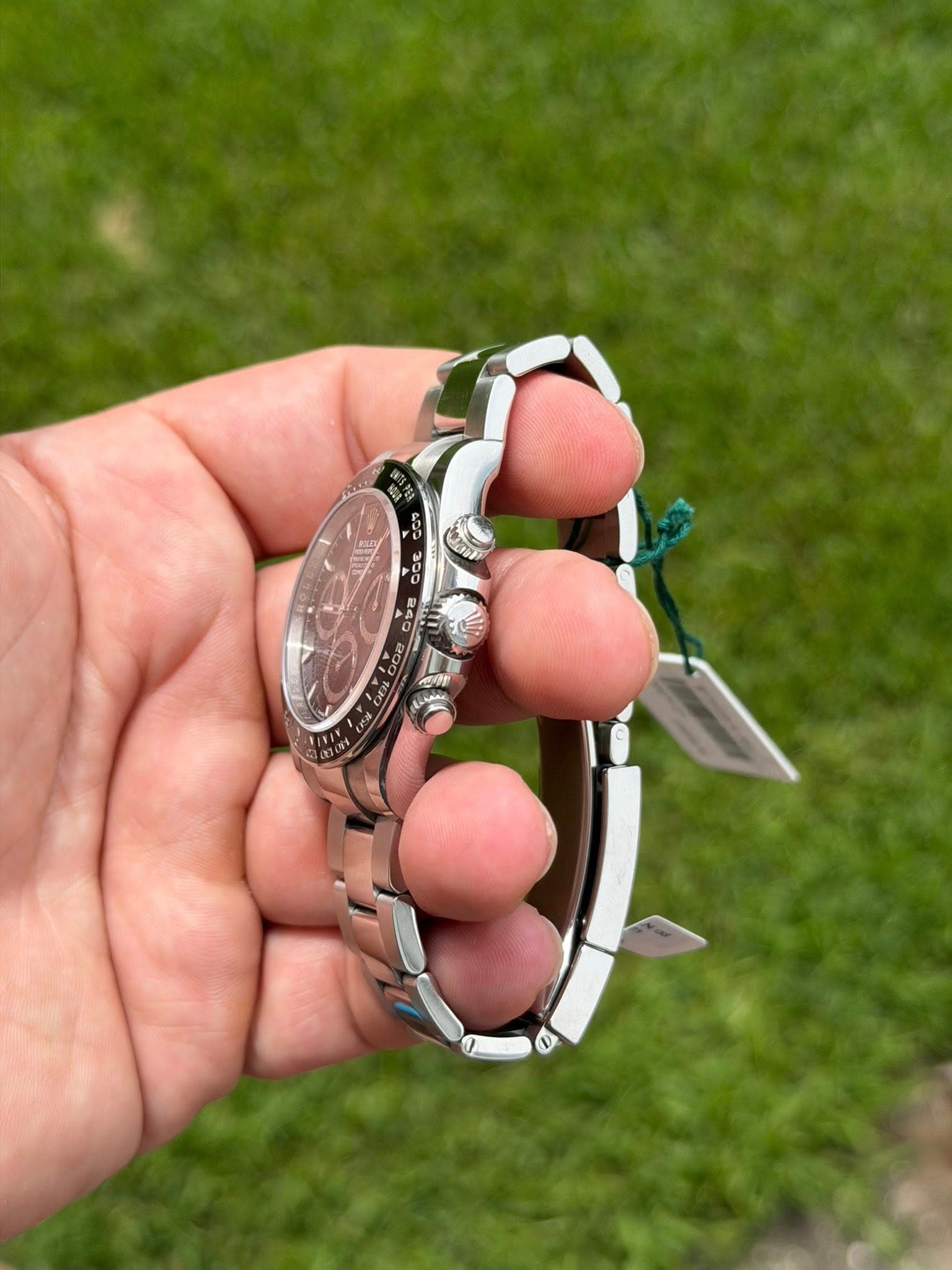 May be an image of wrist watch