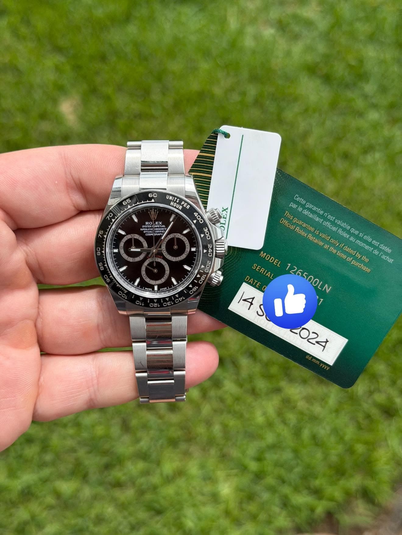 May be an image of wrist watch and text that says '60 65 EBbl Xαή VNITS อบ UNITSPE ER ባ И សស Cette parle garantie his uarante uarantep detaillane est Official eetaman Rolex…