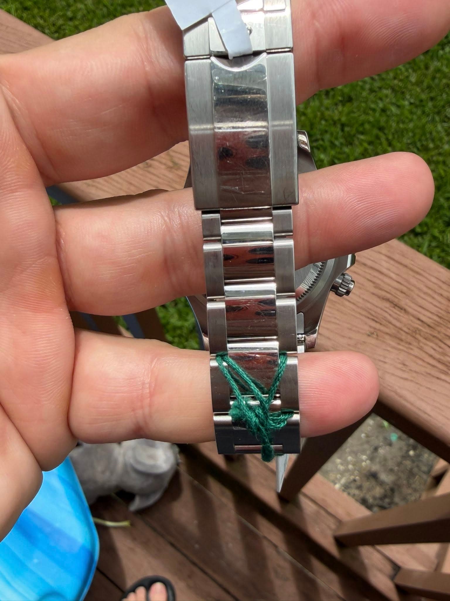 May be an image of wrist watch