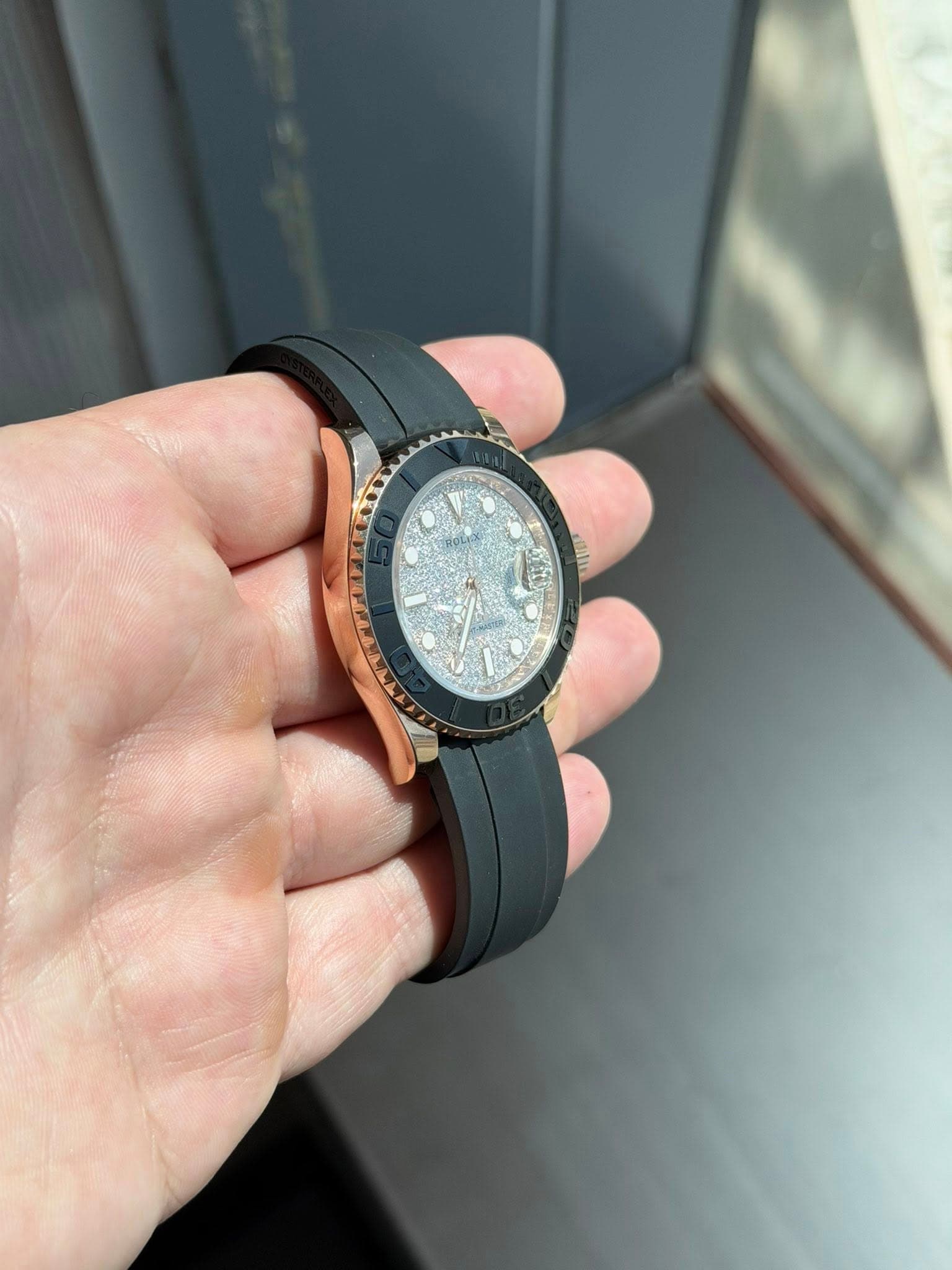 May be an image of wrist watch