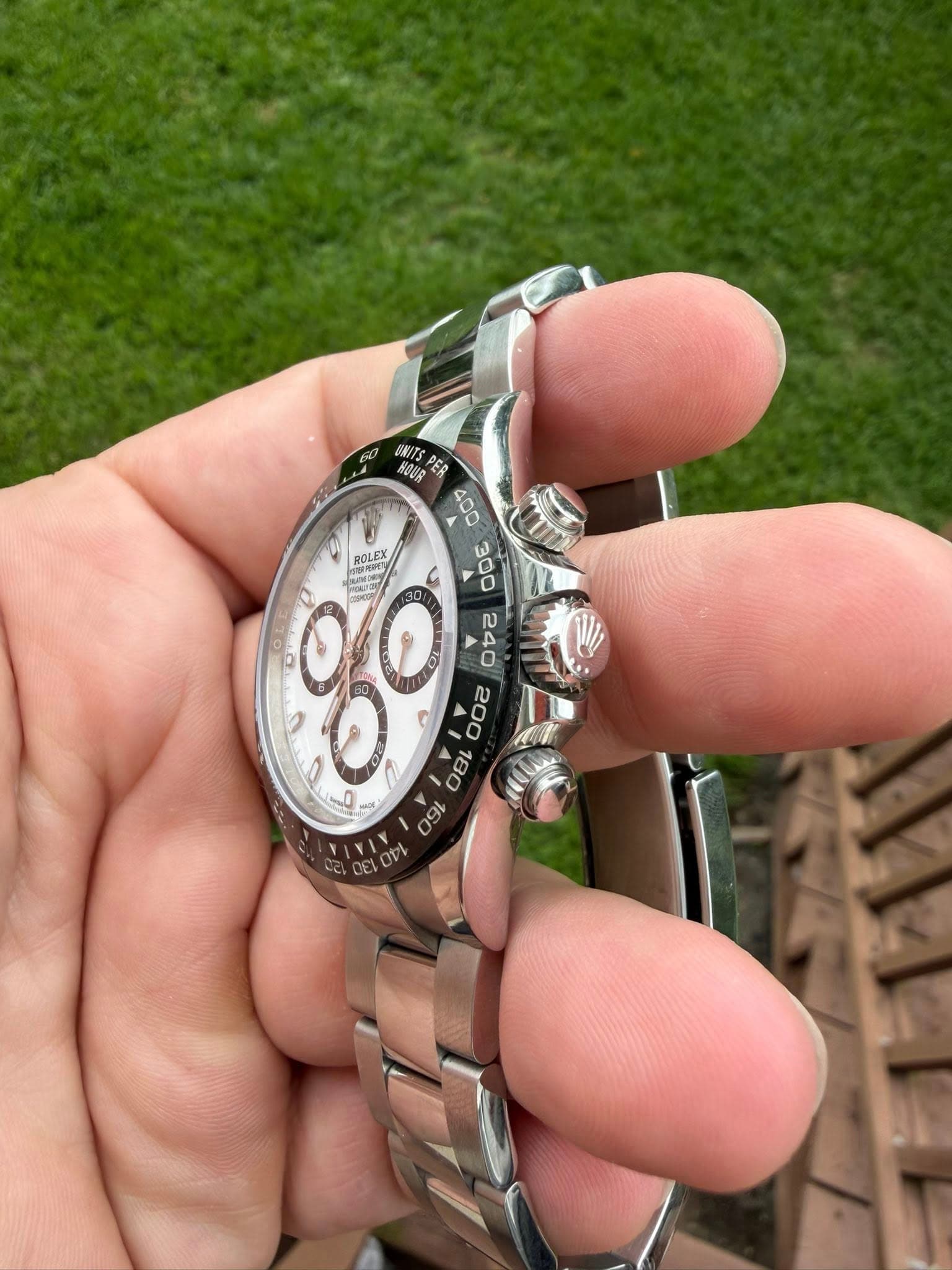 May be an image of wrist watch
