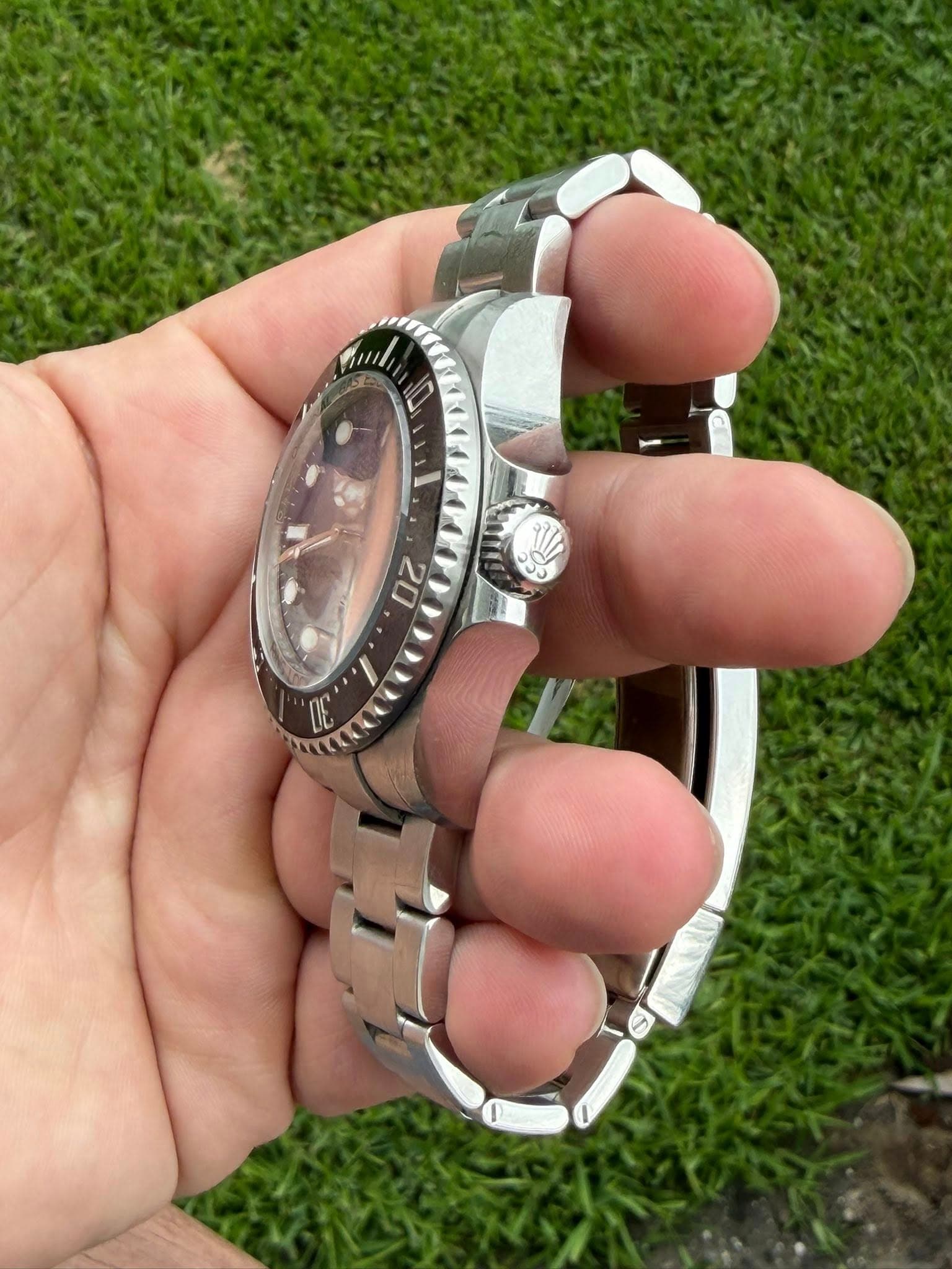 May be an image of wrist watch