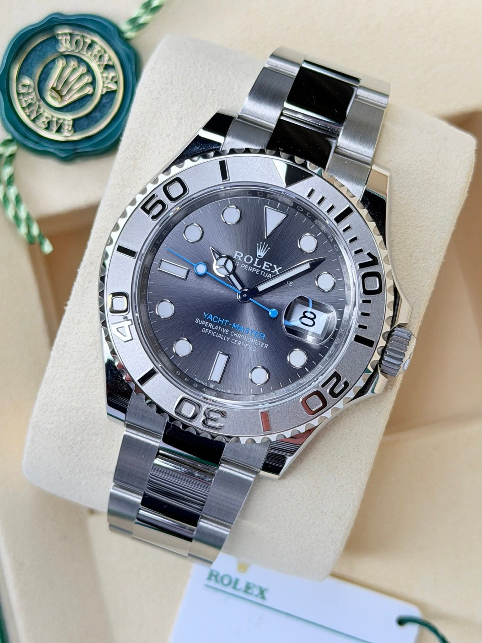 May be an image of wrist watch and text