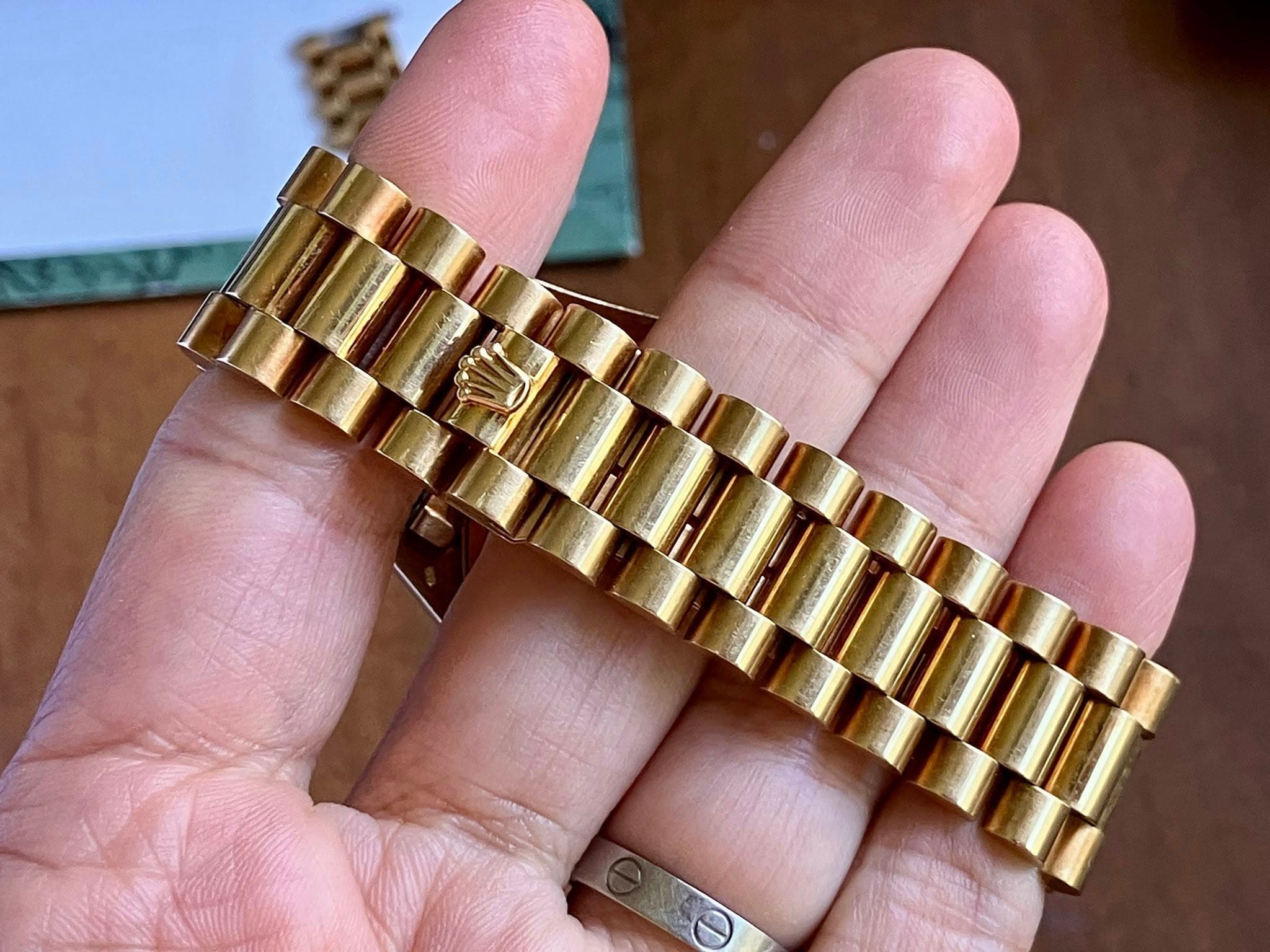 May be an image of wrist watch