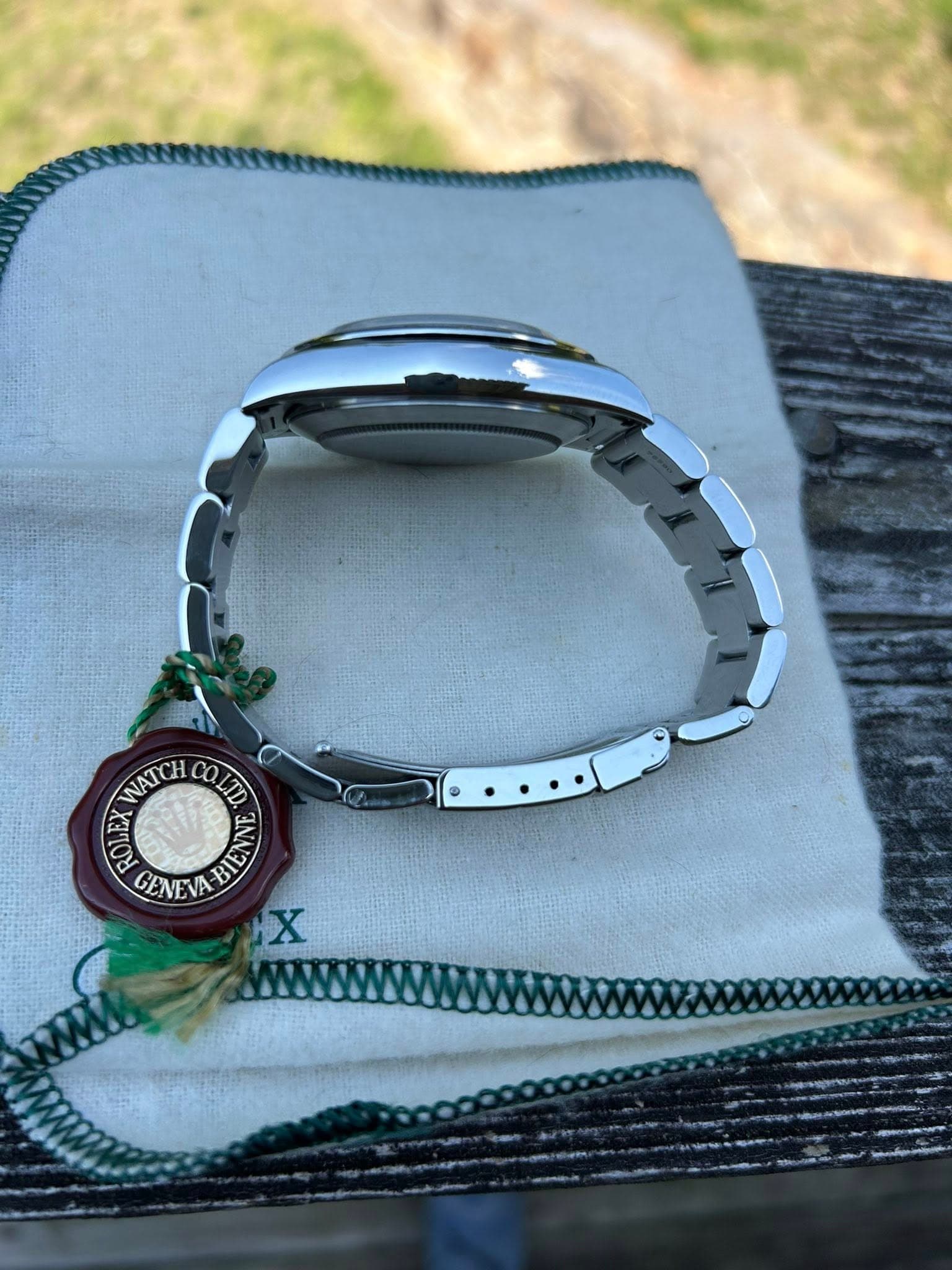 May be an image of digital watch and text