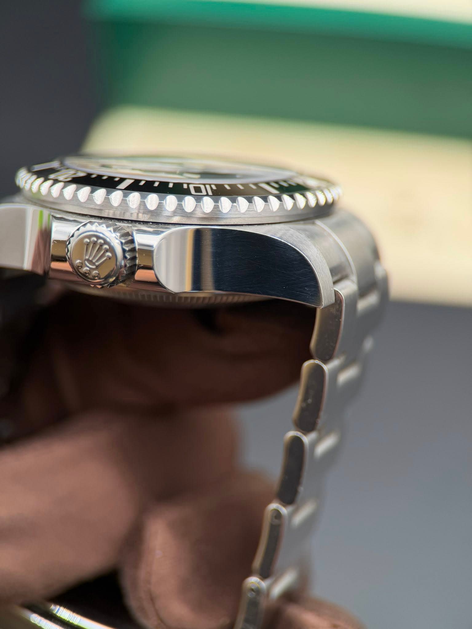 May be an image of wrist watch
