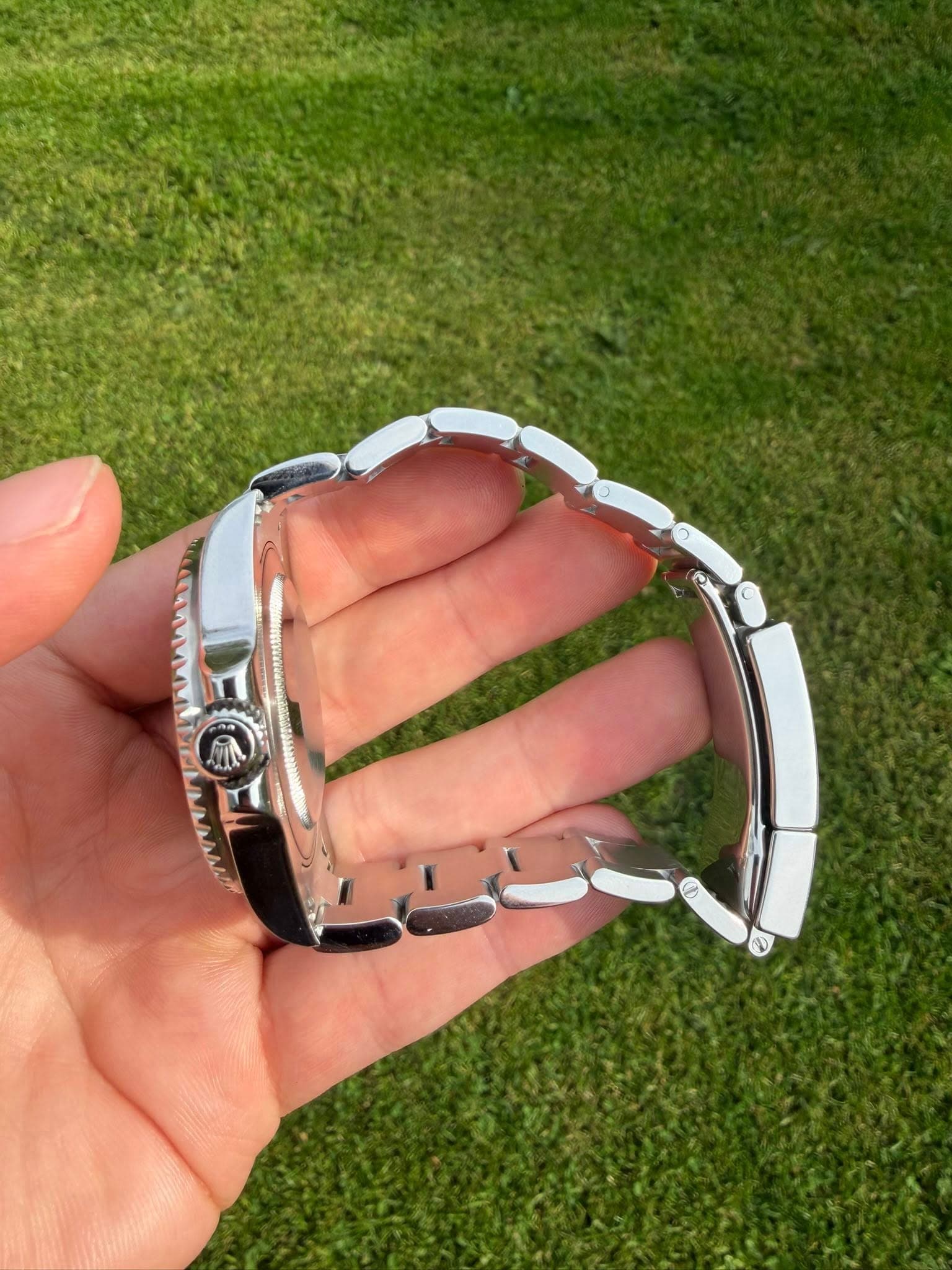 May be an image of wrist watch