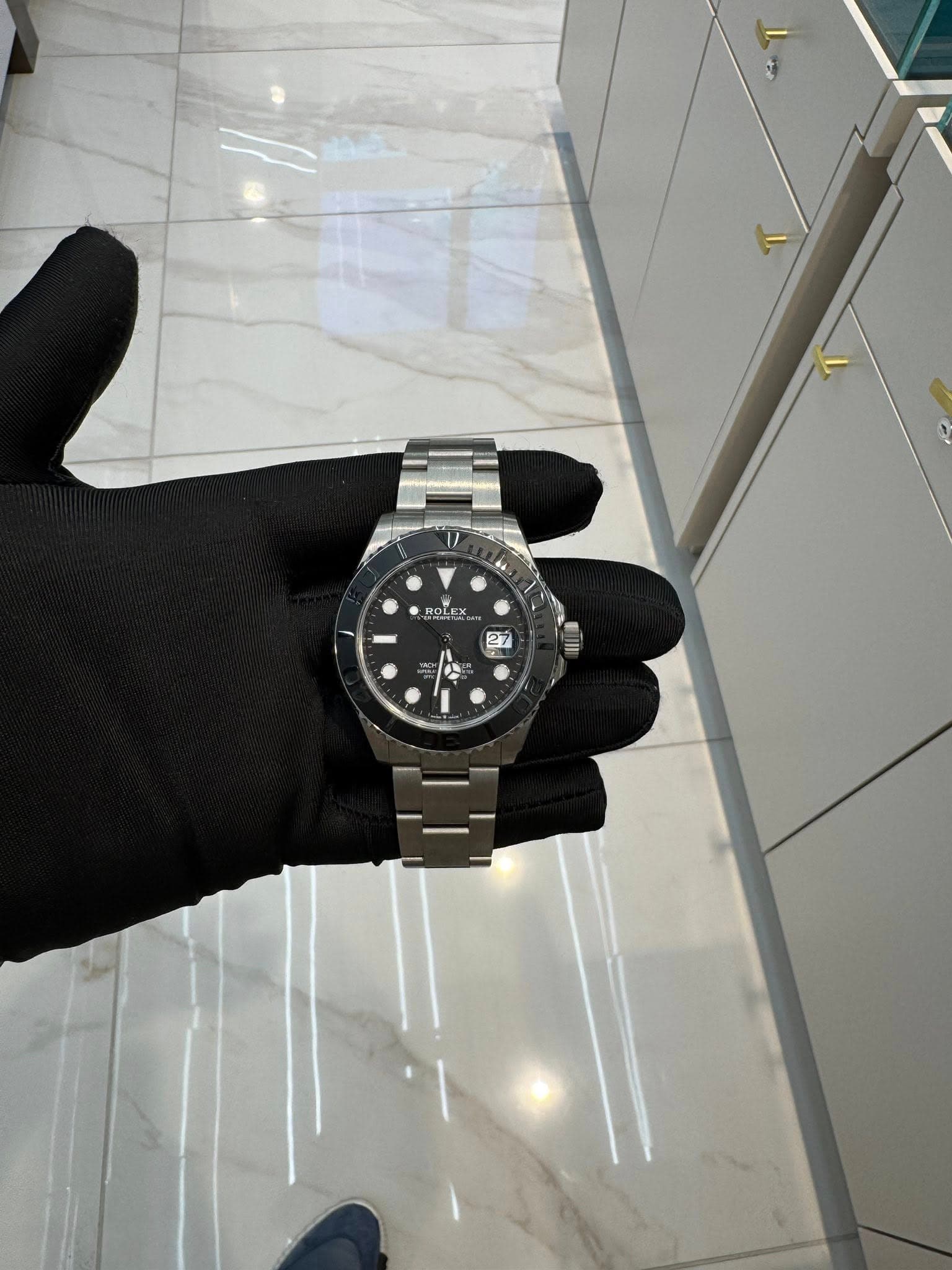 May be an image of wrist watch