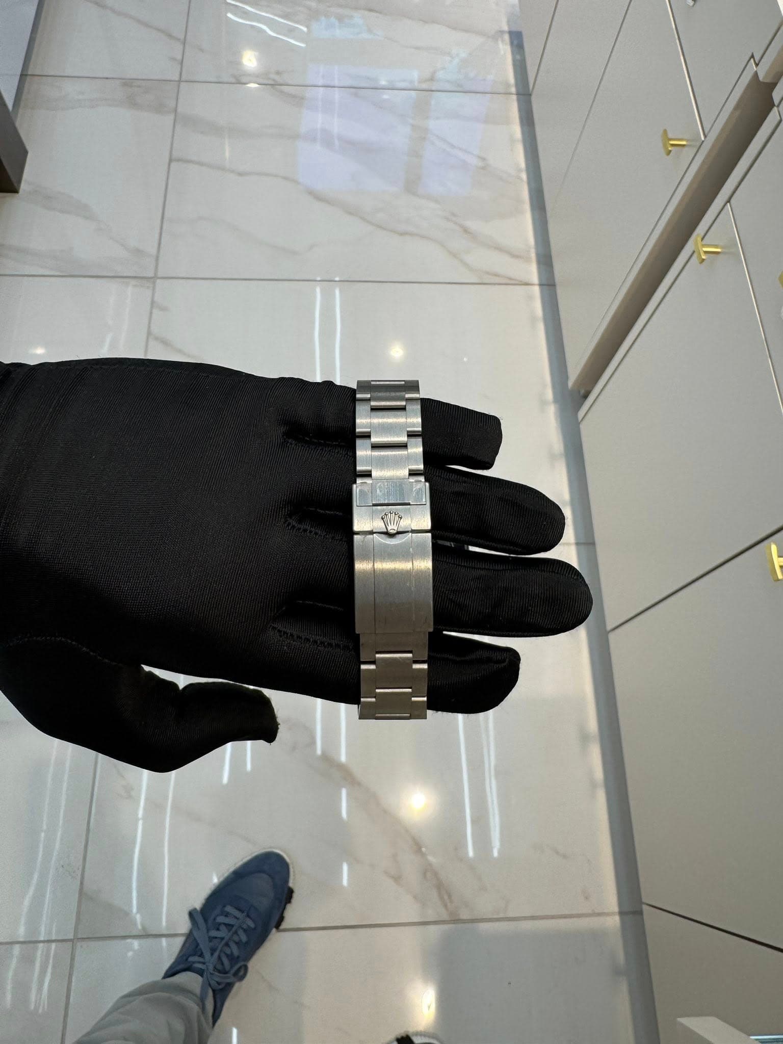 May be an image of wrist watch