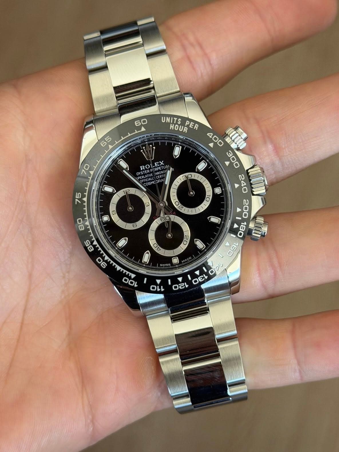 May be an image of wrist watch and text that says '60 65 70 RO ROLEX CTERPERPETU EX 3 II 2 75 UNITS HOUR PER แชน 160 13 9 O 10 .2 EC O 20 2 O OU 9 Οαι O O Θεν 110 F 02৮ ญ'
