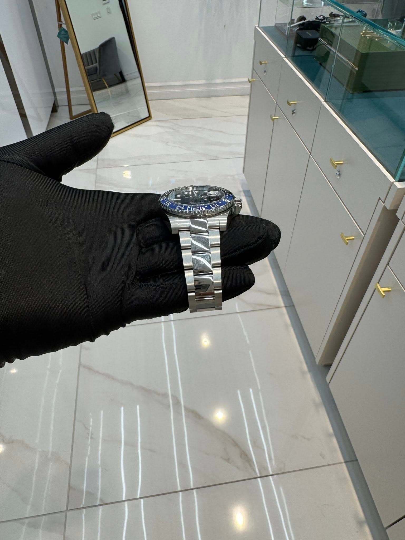 May be an image of wrist watch