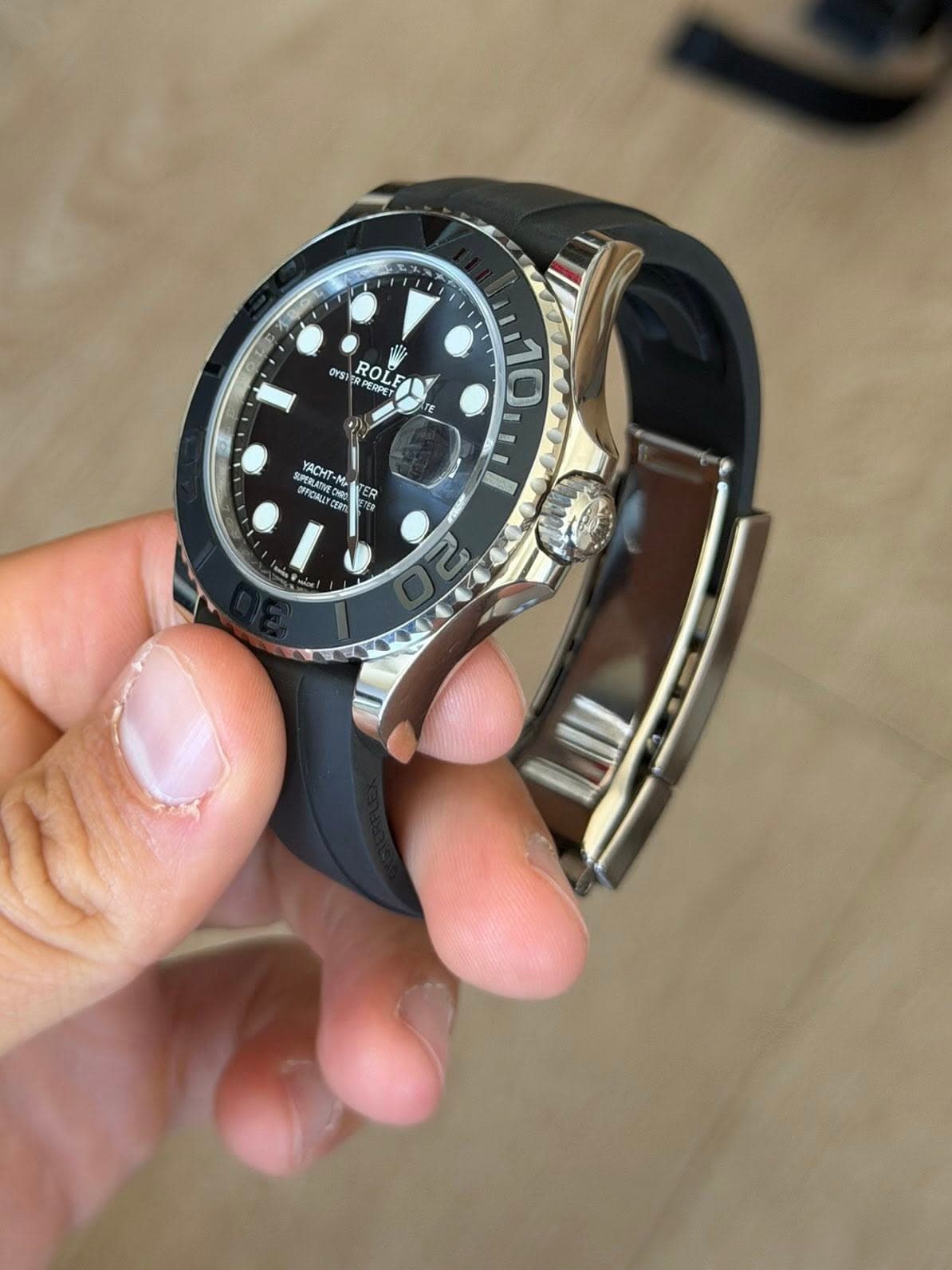 May be an image of digital watch and text