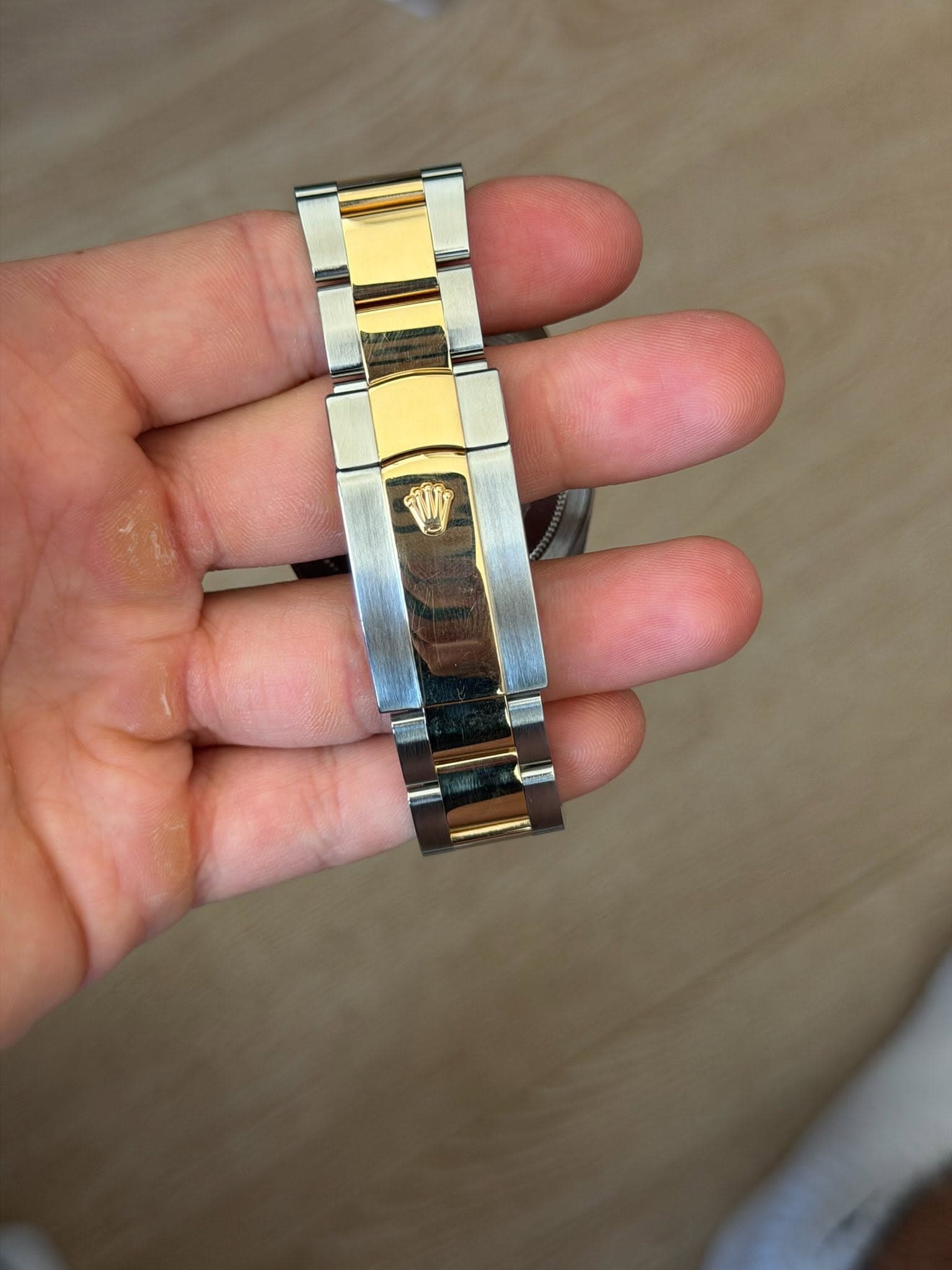 May be an image of wrist watch