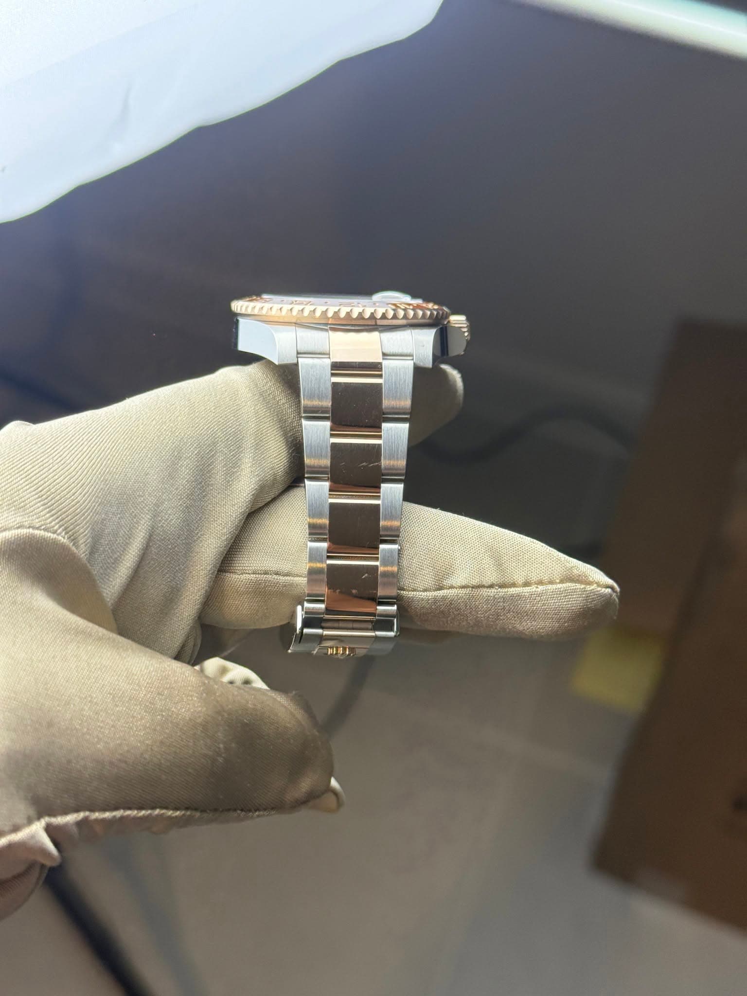 May be an image of wrist watch