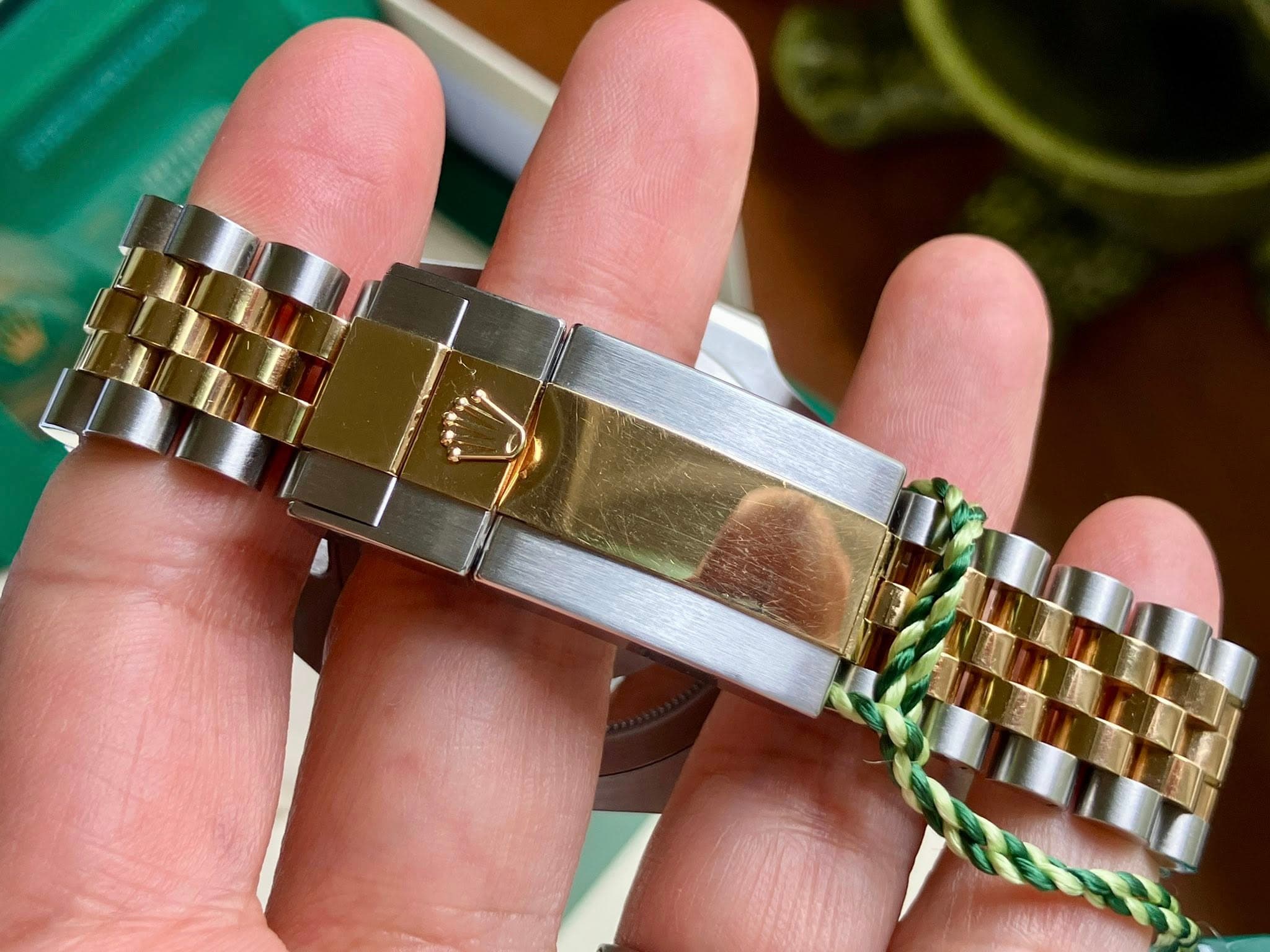 May be an image of wrist watch