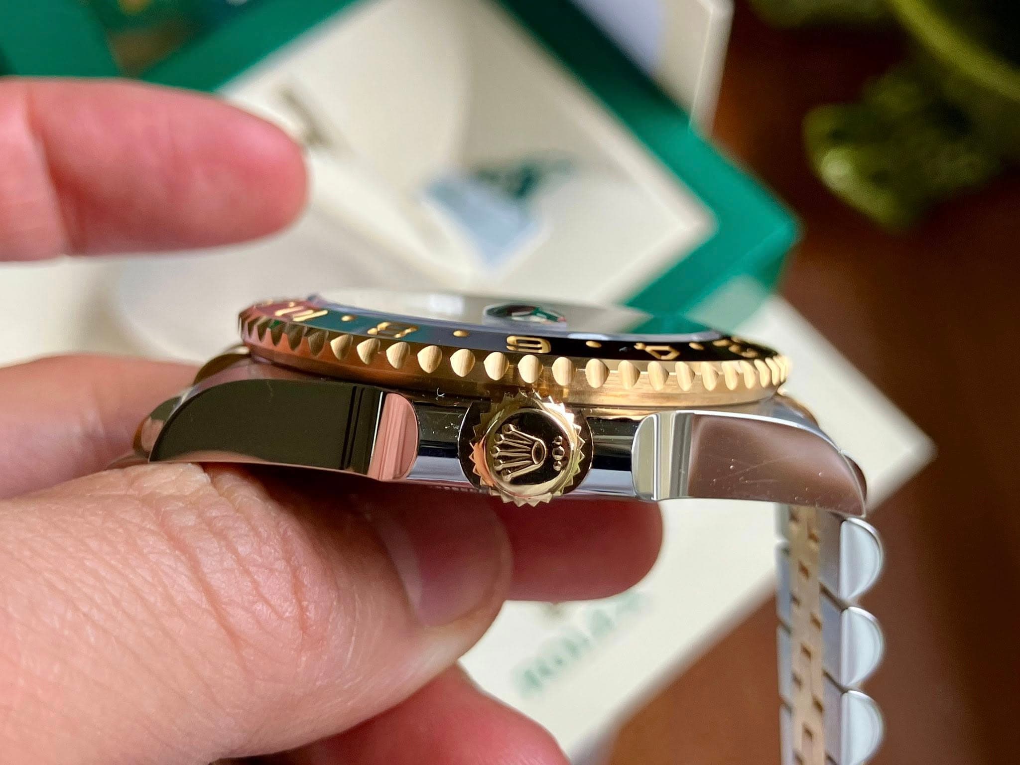 May be an image of wrist watch
