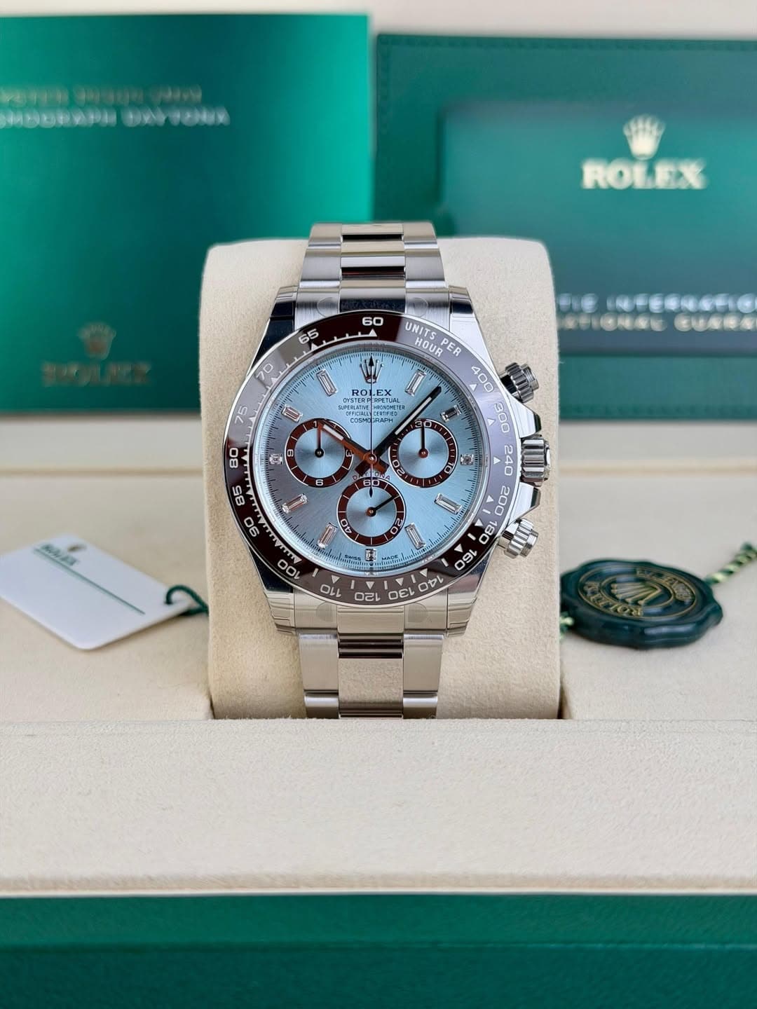 May be an image of wrist watch and text