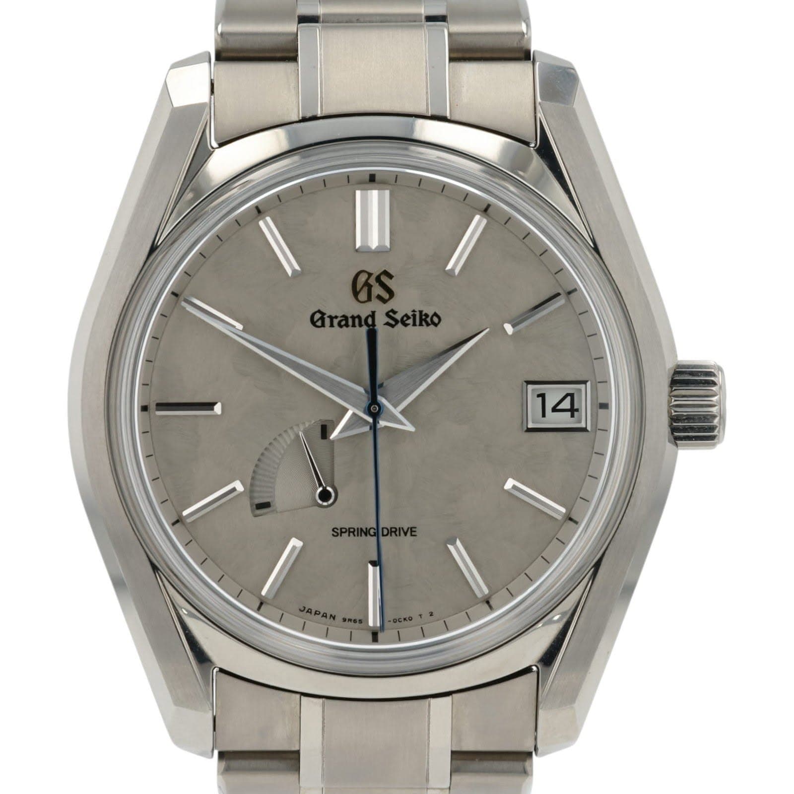 May be an image of wrist watch and text that says 'Grand GrandSeiko Seiko 14 4 / SPRING SPRINGORIVE SPRINGDRIVE DRIVE'