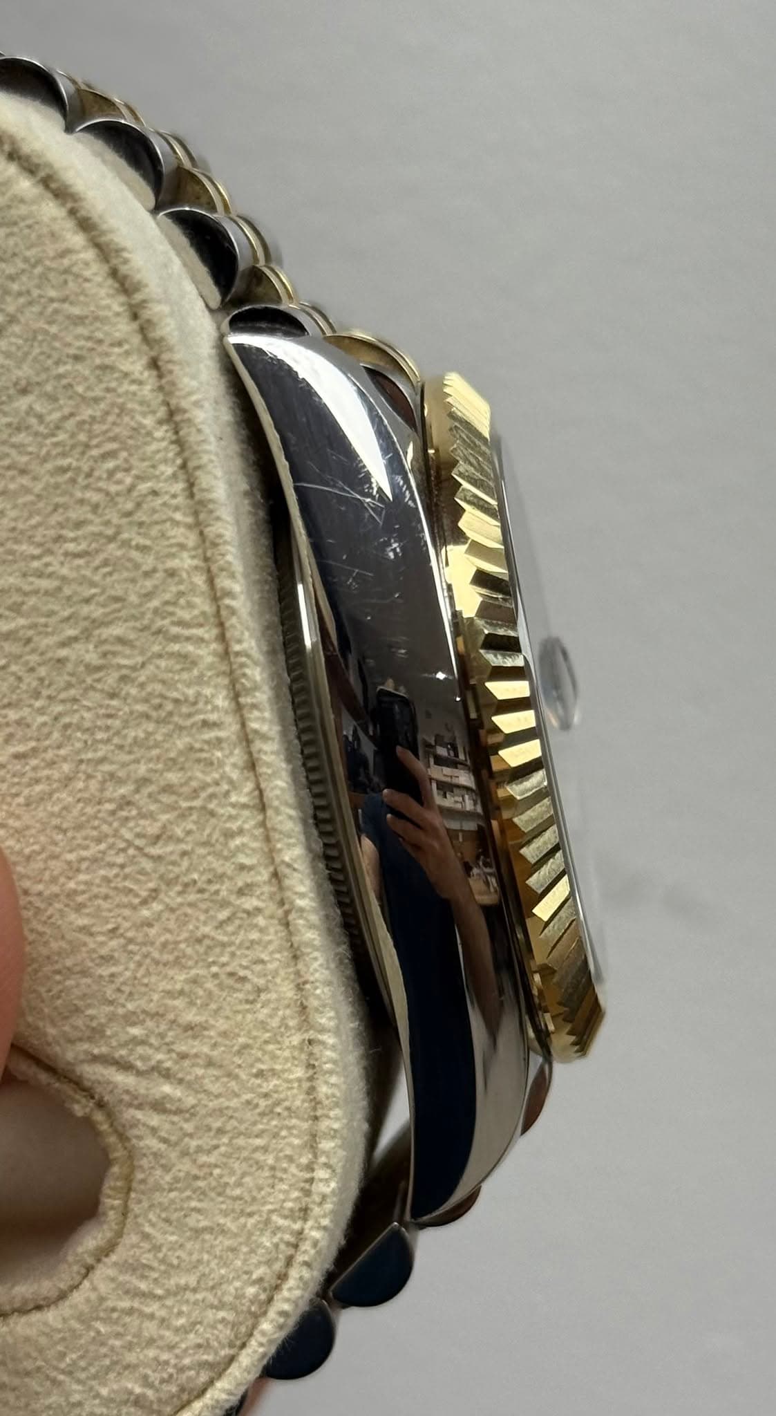 May be an image of leather
