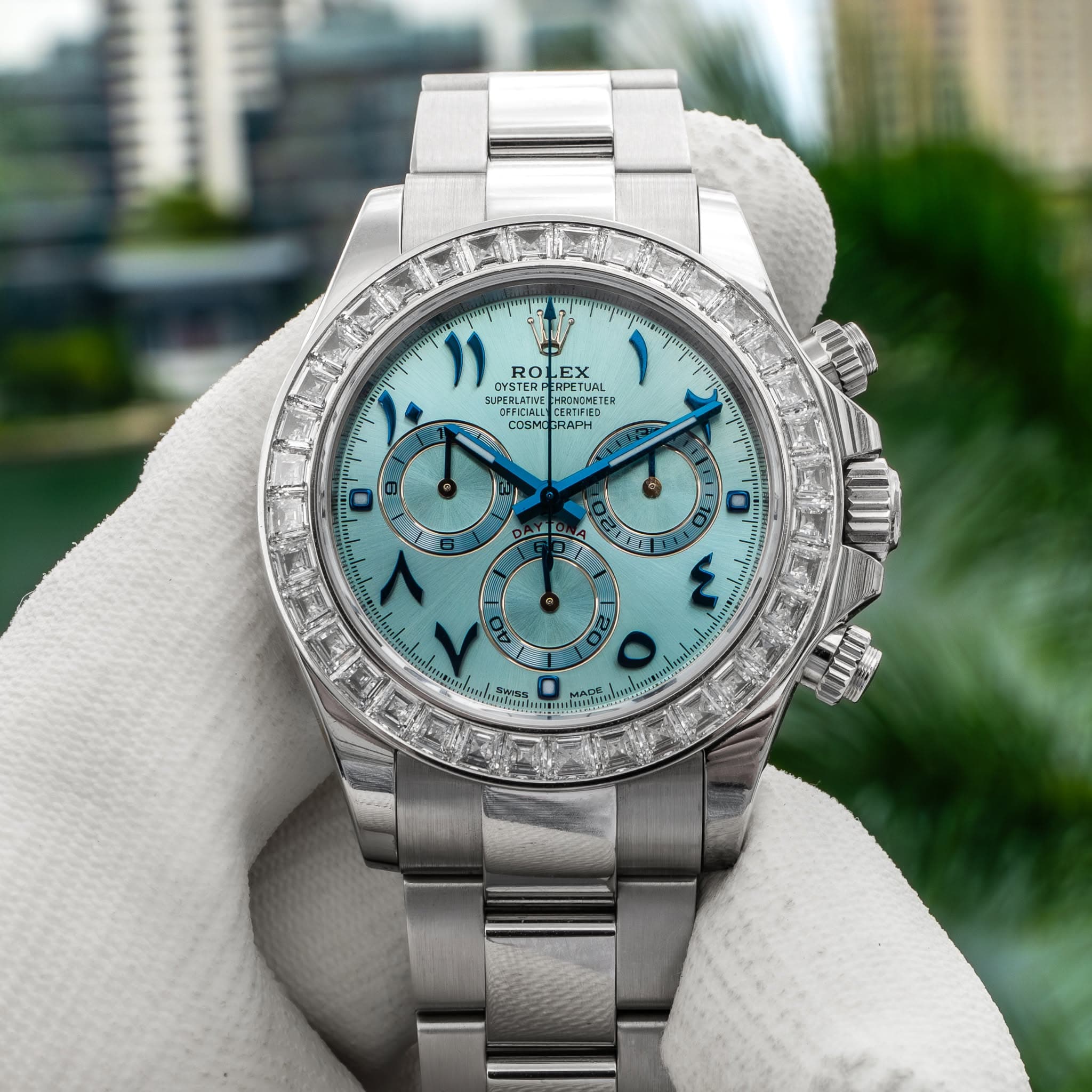 May be an image of wrist watch and text