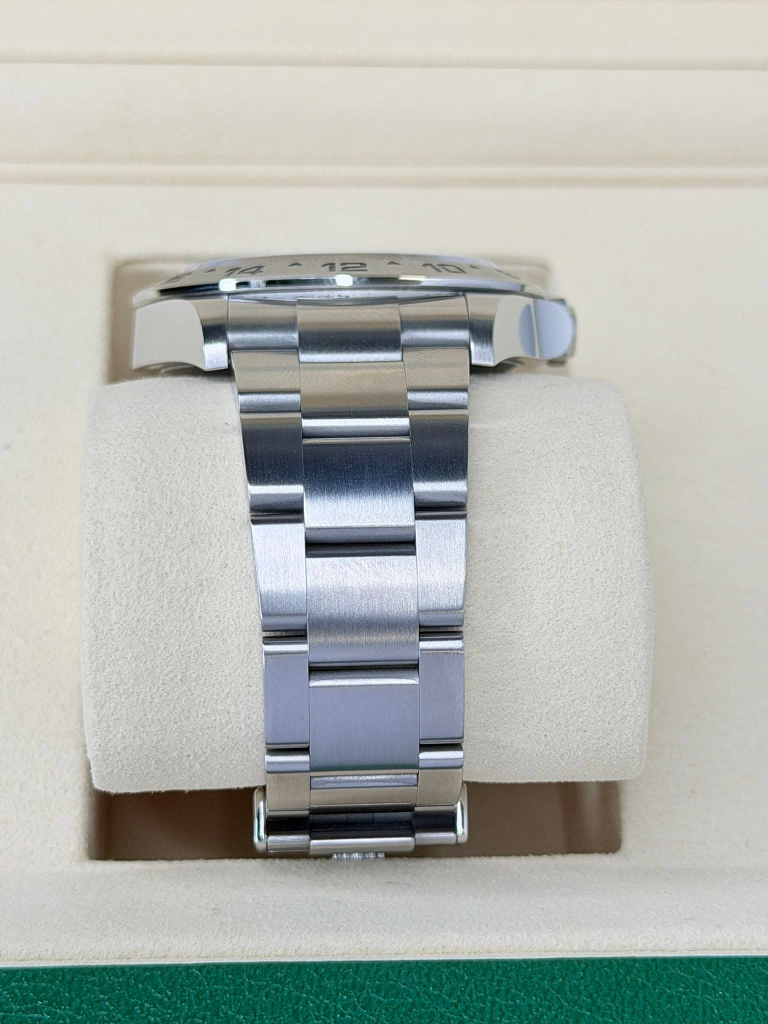May be an image of wrist watch and text