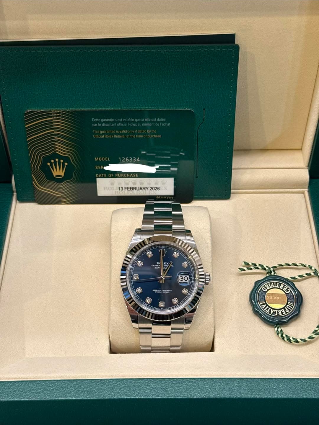 May be an image of wrist watch and text that says '26334 ROL ROL13FEBRUARY2026 13 FEBRUARY 2026 to Aй 피본 N 30 ផ ណបរស" LT TU G Cι S 国 อ-,3 யாம งาข AIINA'