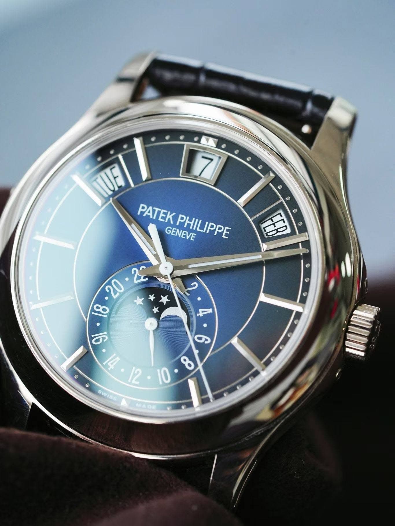 May be an image of wrist watch and text that says '® 17 ® ® S ® PATEK GENEVE PHILIPPE S 20 8 ® 6 미 टા 8 10 SWISS SW mAиK'