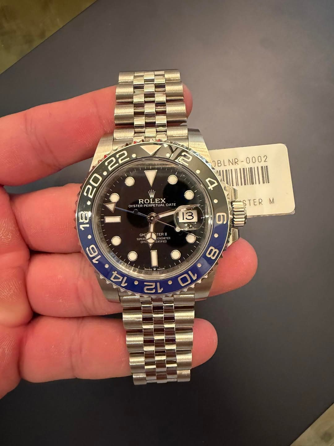 May be an image of wrist watch and text that says '2 22 20 0BLNR- LNR- 4 2λr ROLEX στε YSTERE ERP ECORTUAL ERPETU TUA DATE 13 00 18 TER M 队 TER GM .草 6 16 14 MNDIE 8 70 2'