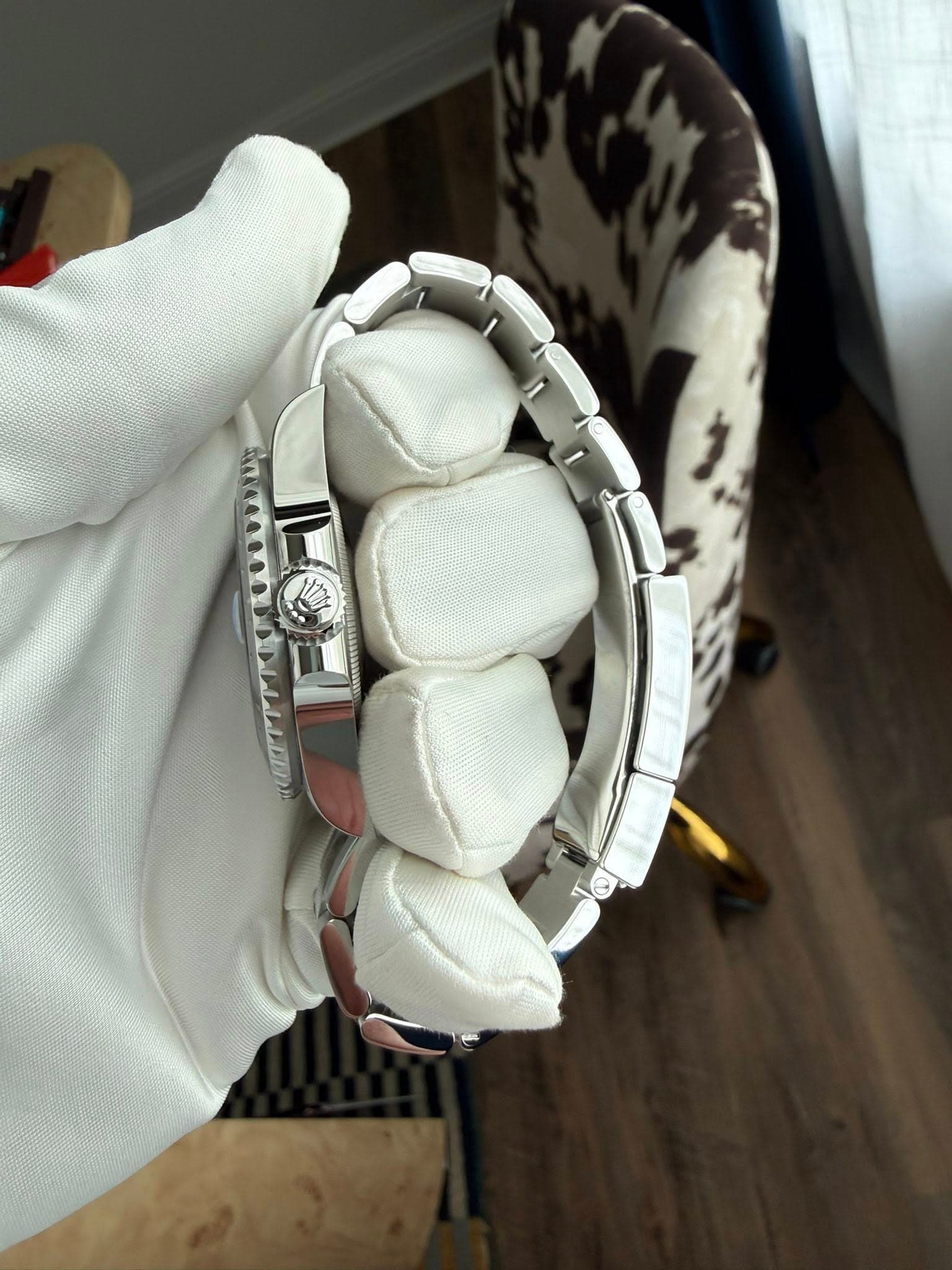 May be an image of leather and wrist watch