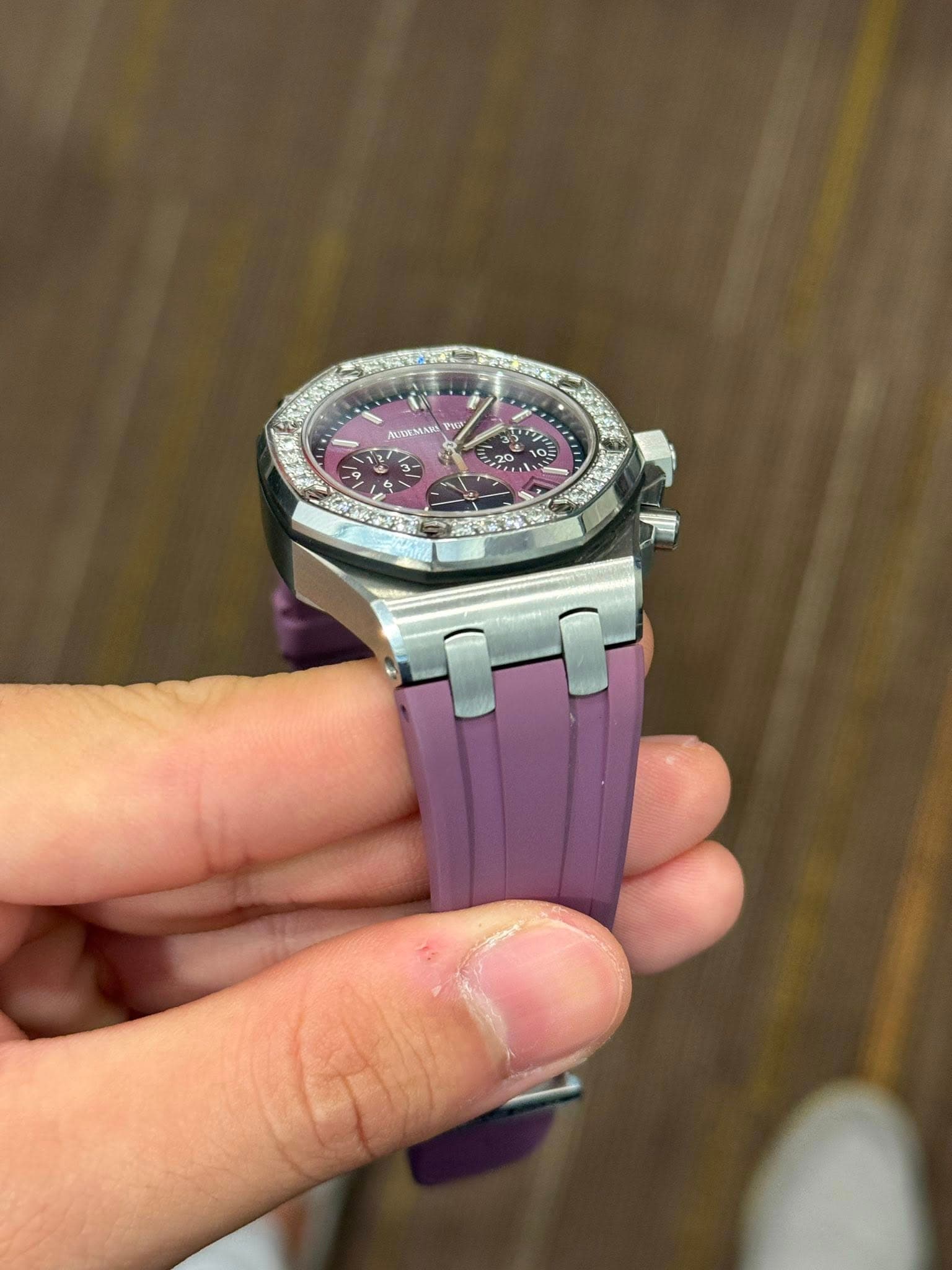 May be an image of digital watch and text